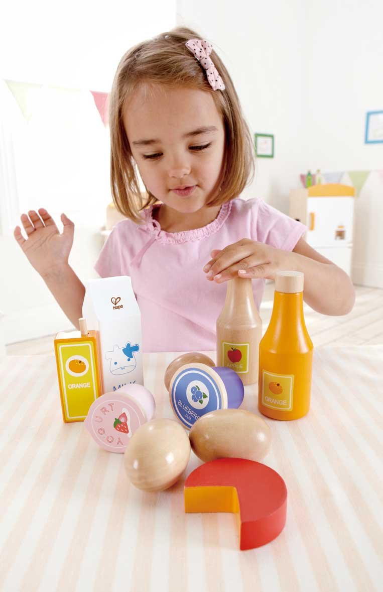 Hape Cucina e accessori E3108 Ingredienti di Base Salutari gioco cucina