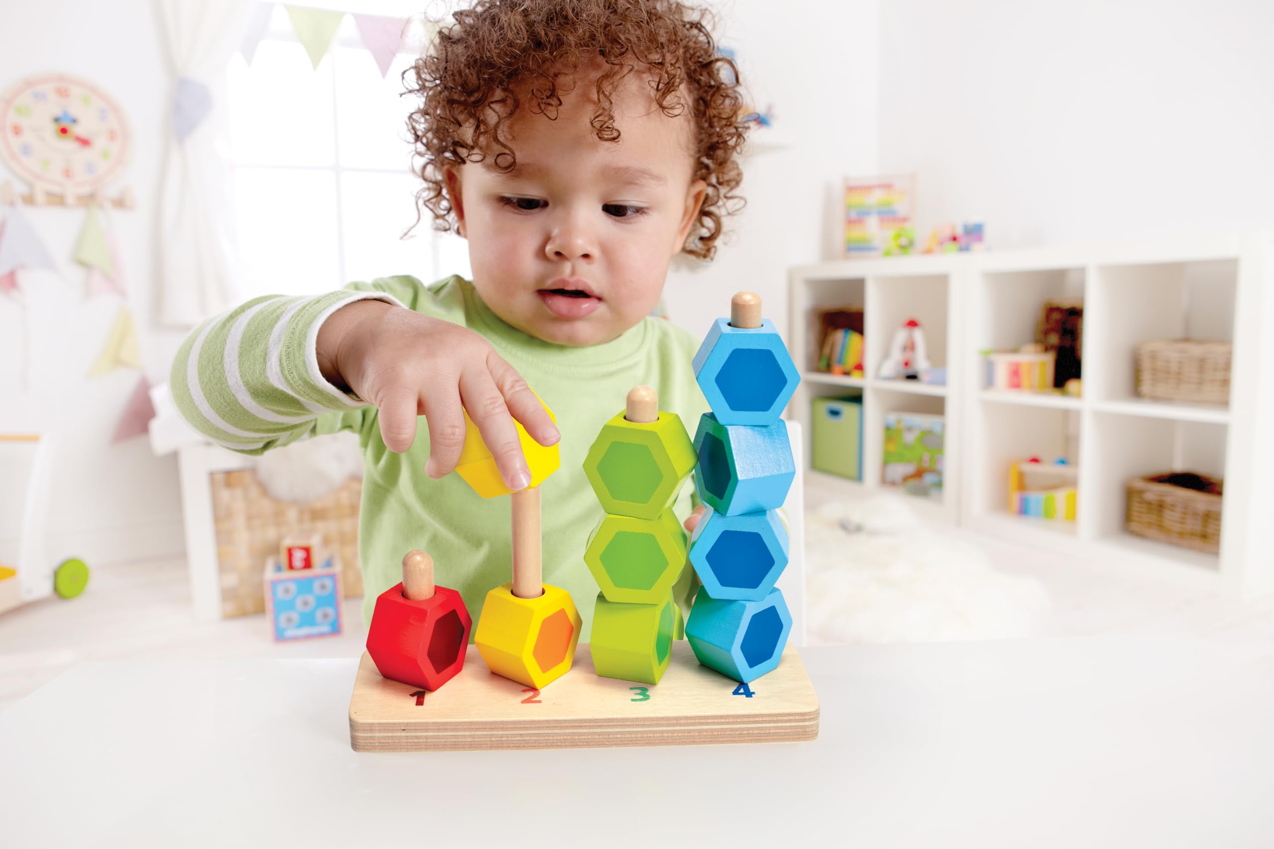 Hape Giocattoli per le abilità motorie E0504 Pallottoliere gioco educativo