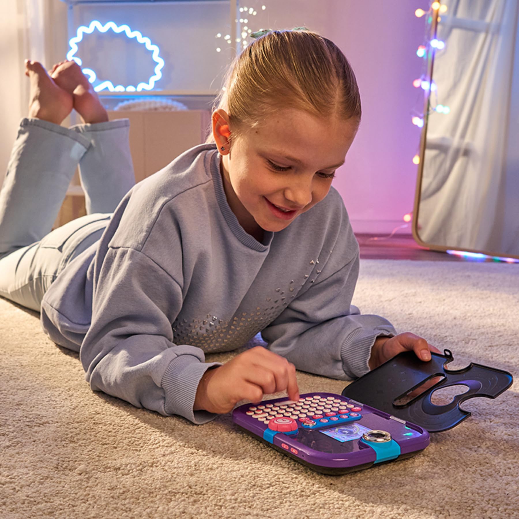 VTech KidiSecrets Video Fashion diario segreto nero elettronico