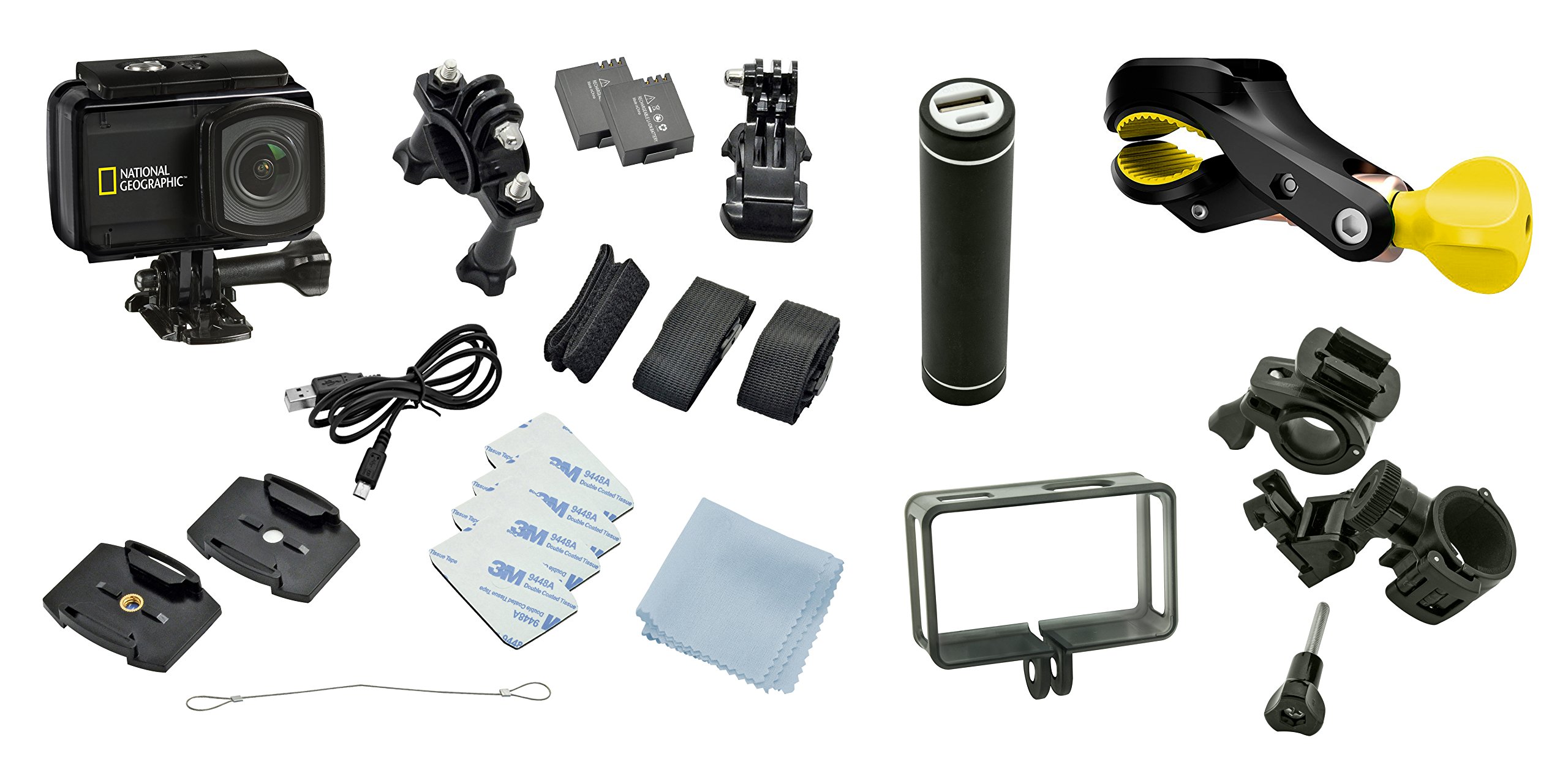 National Geographic Stazioni meteorologiche ed elettronica outdoor Explorer 4 action cam 4K Ultra HD