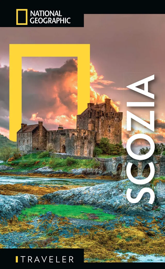 National Geographic Le Guide Traveler Scozia stivali impermeabili neri 42