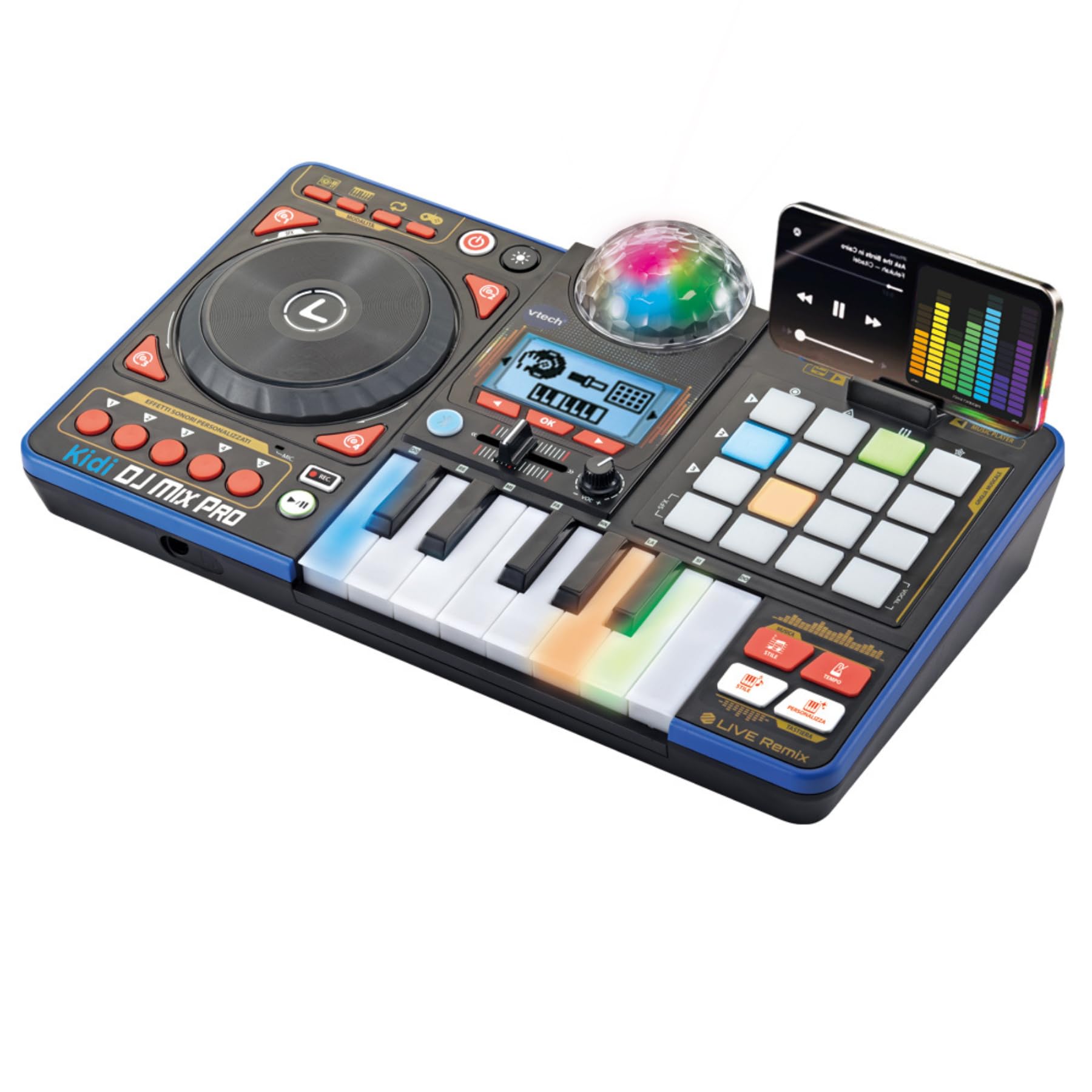 VTech Giocattoli 6 anni e + Kidi DJ Mix Pro console DJ Bluetooth
