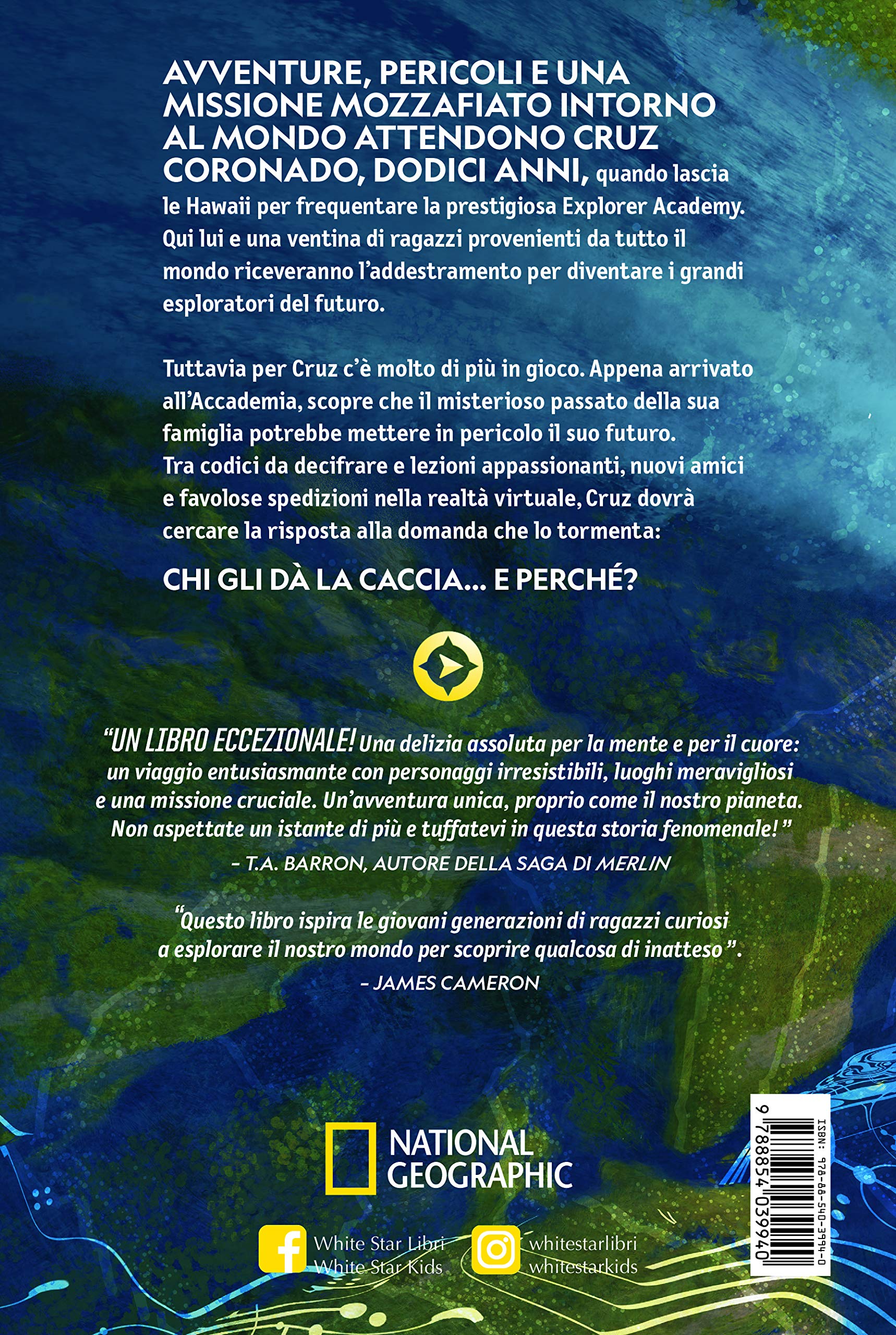 National Geographic Kids Il segreto di Nebula Explorer Academy Vol. 1 libro
