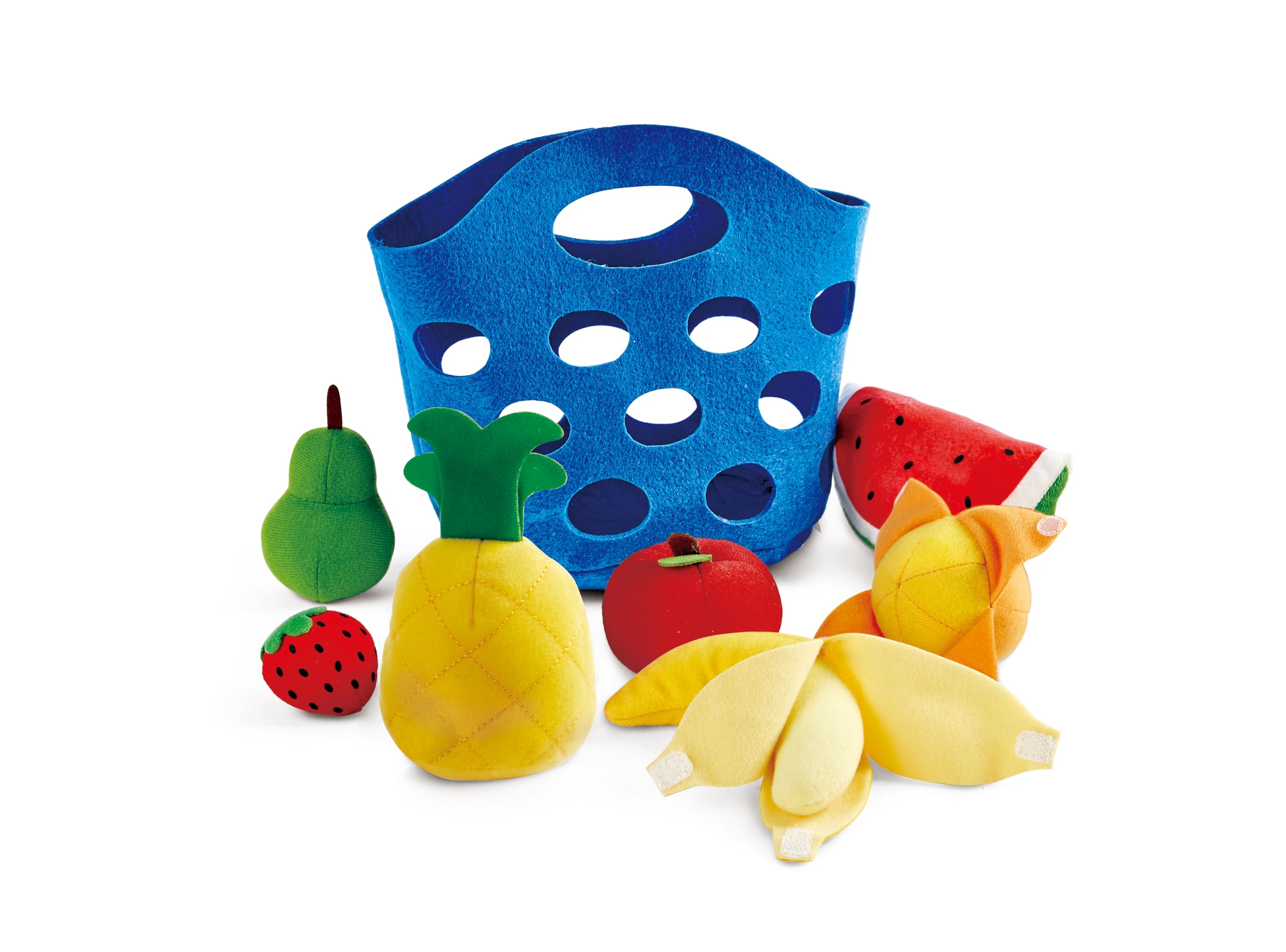 Hape Cucina e accessori cesto di frutta giocattolo in feltro