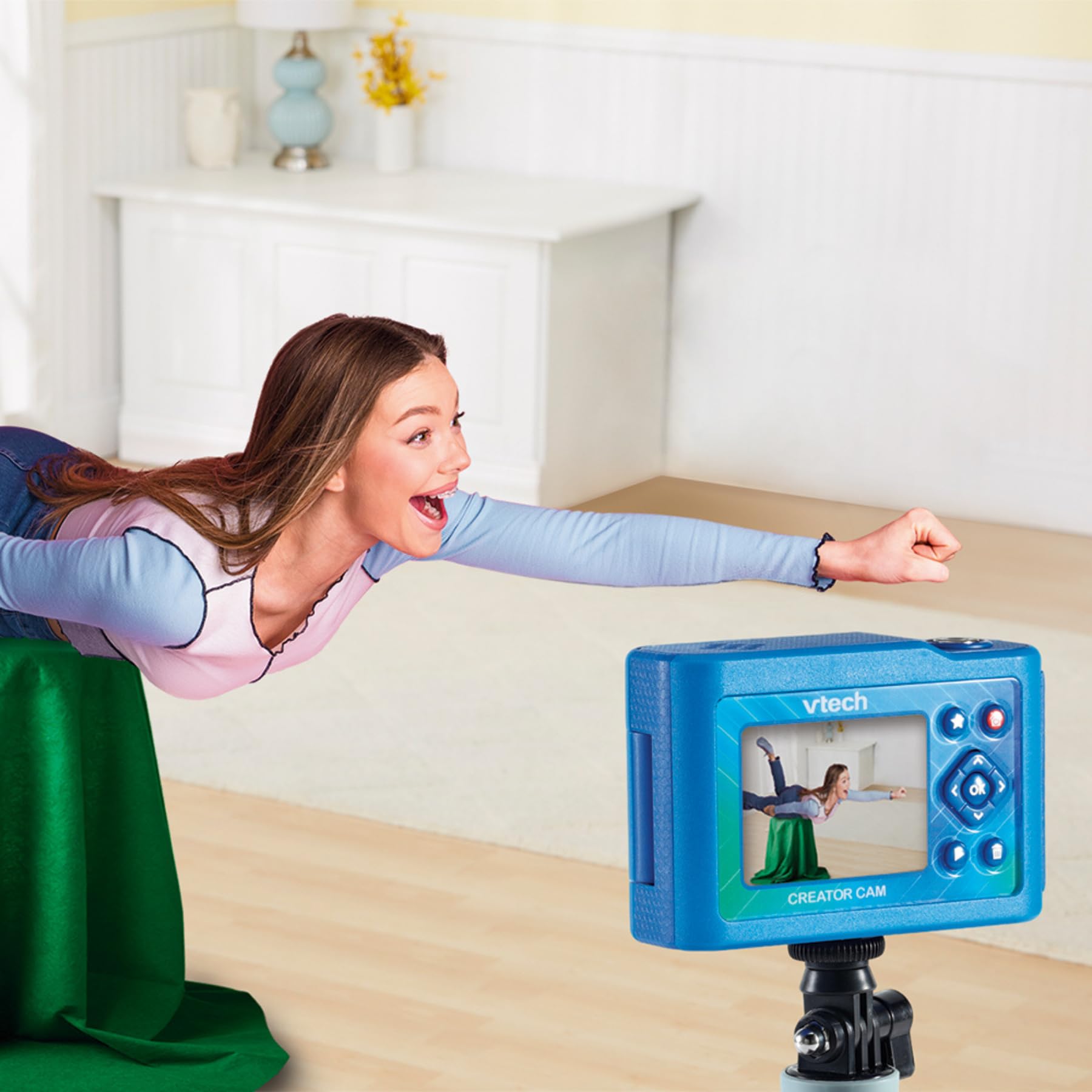 VTech Kidizoom Video Cam FX videocamera bambini Blu effetti speciali