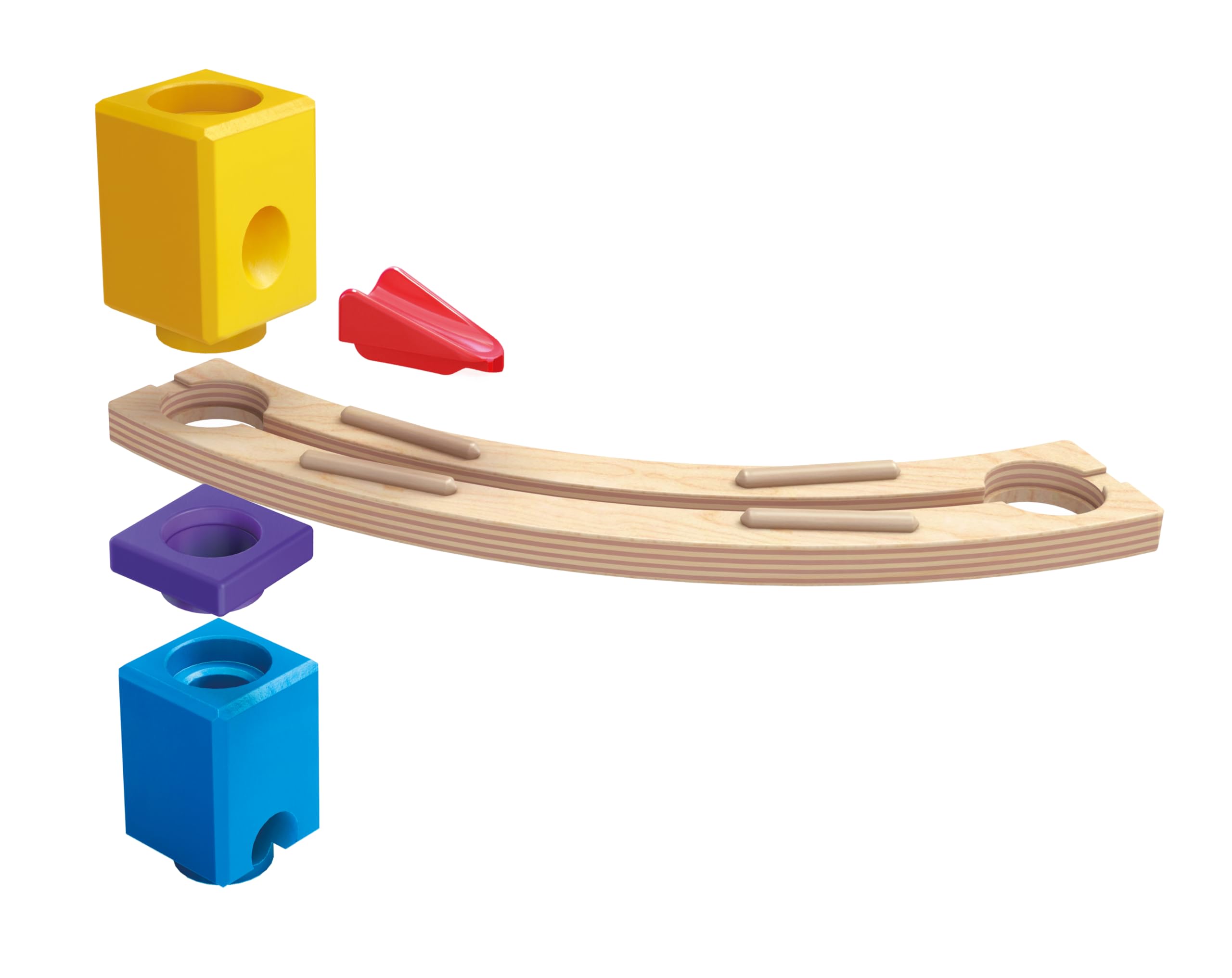 Hape Quadrilla Super Spirali pista per biglie 129 pezzi con xilofono