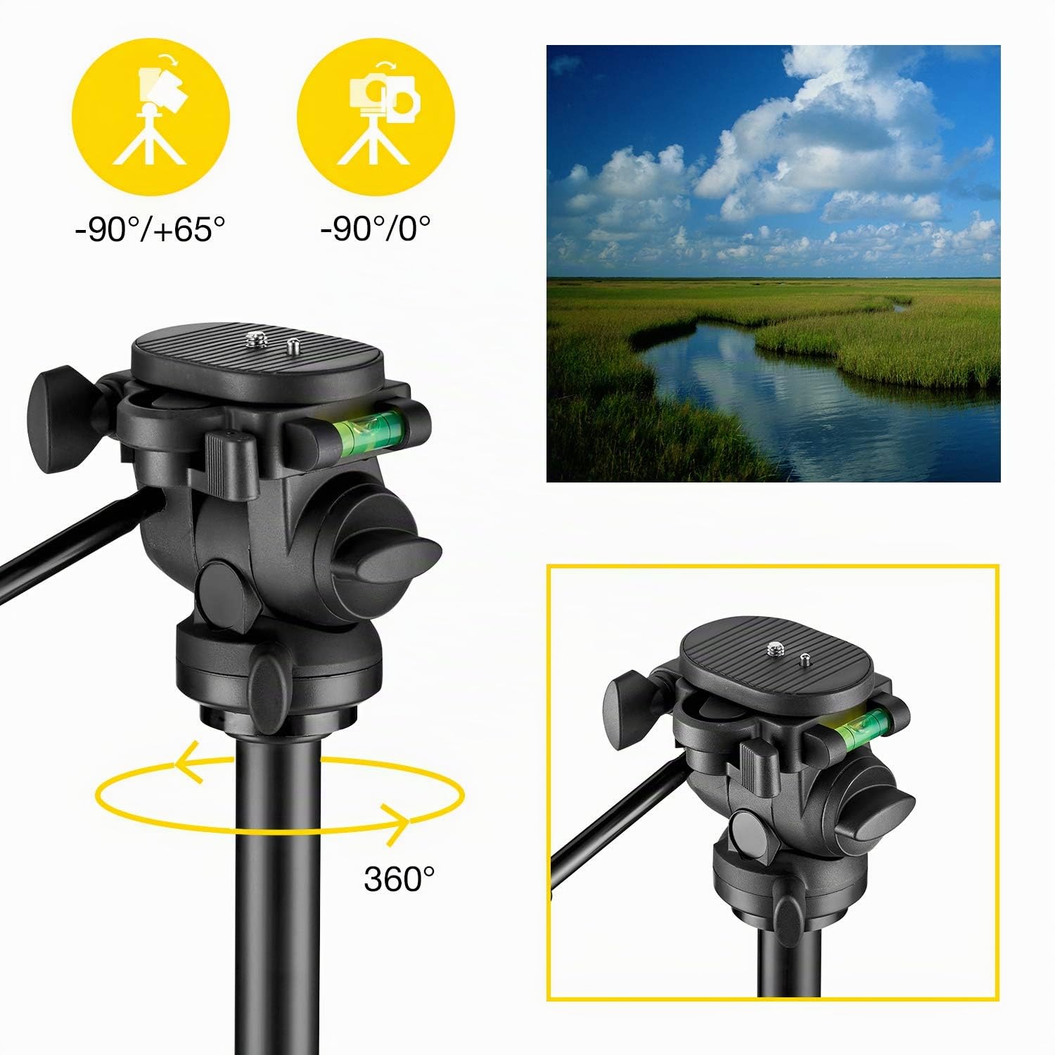 National Geographic Stazioni meteorologiche ed elettronica outdoor treppiede foto Large w/Mon