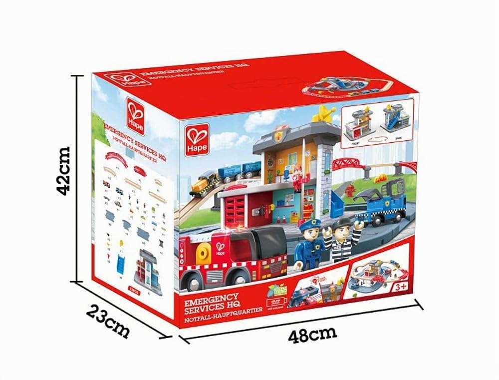 Hape Giochi di ruolo Quartier Generale polizia e vigili del fuoco set