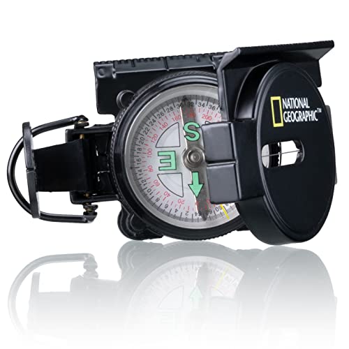 National Geographic Stazioni meteorologiche ed elettronica outdoor bussola 360° con marsupio