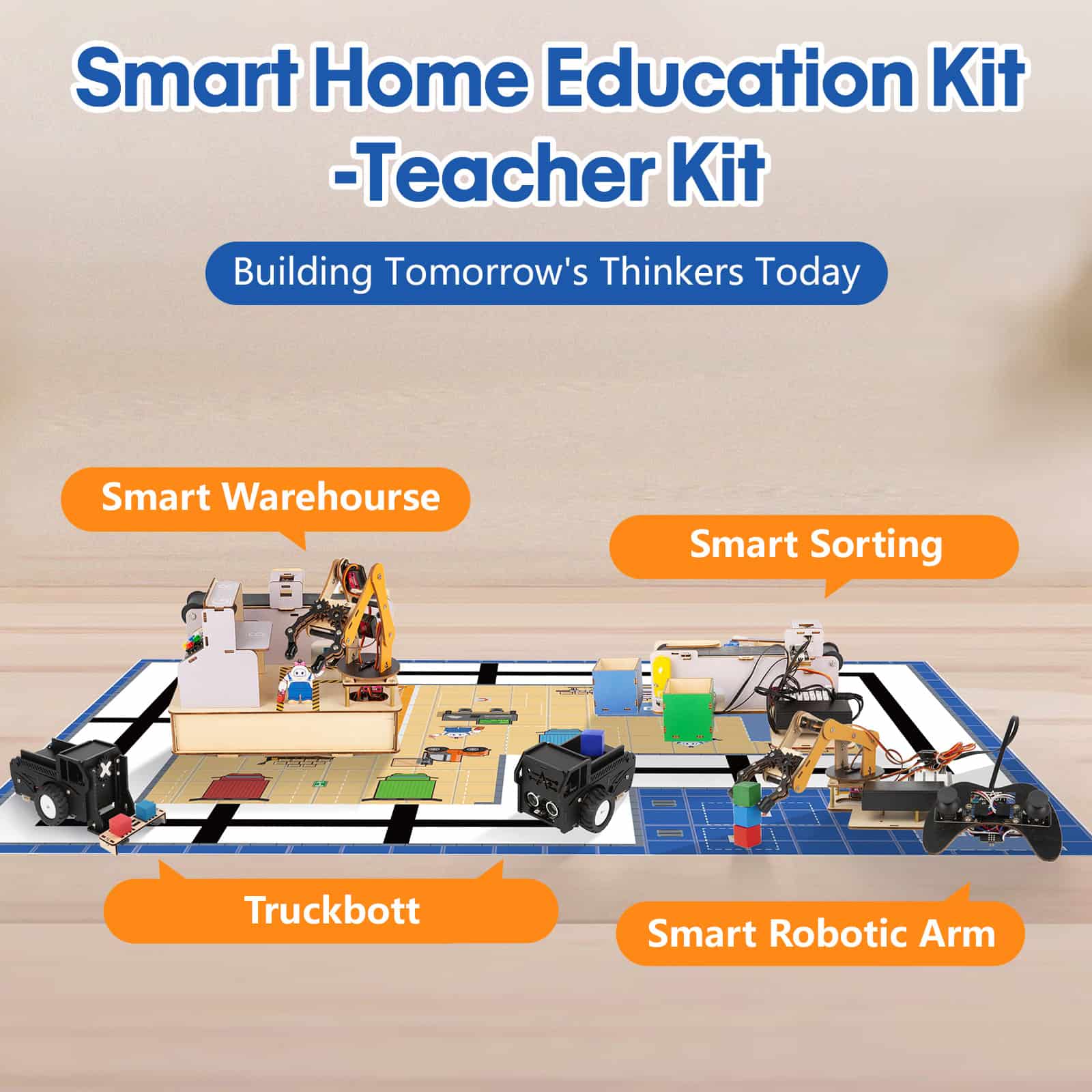 ACEBOTT Education Solution Series QE037 kit Smart Factory Ultimate