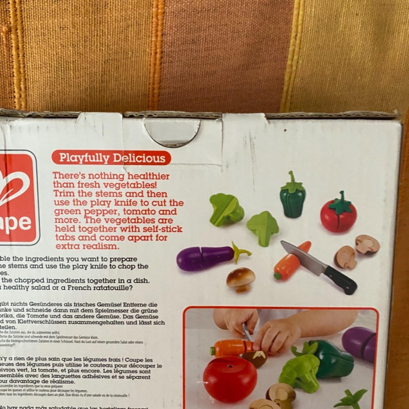 Hape Cucina e accessori Garden Vegetables verdure giocattolo