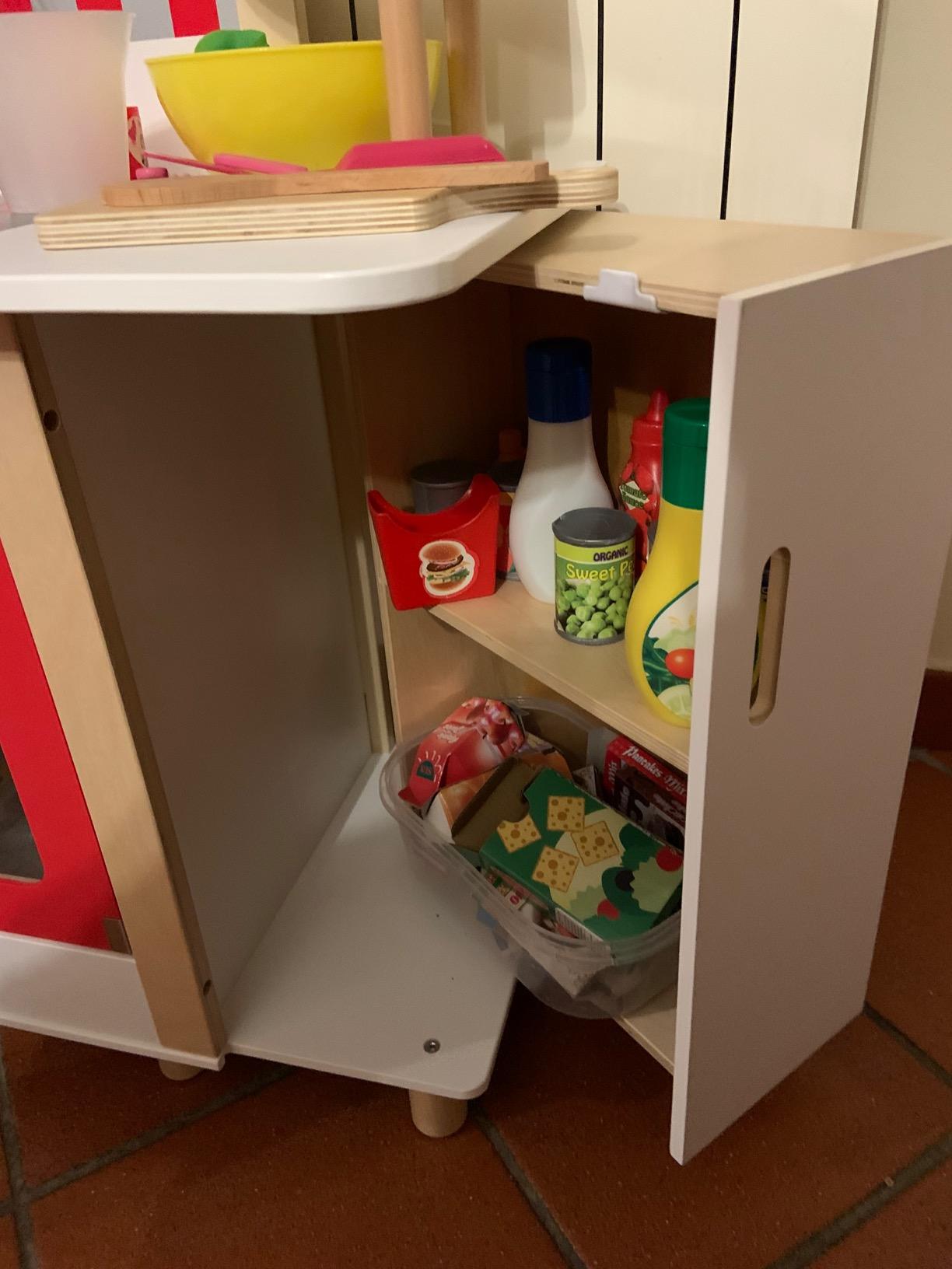 Hape Cucina e accessori E8018 cucina multifunzione con carrello multicolore