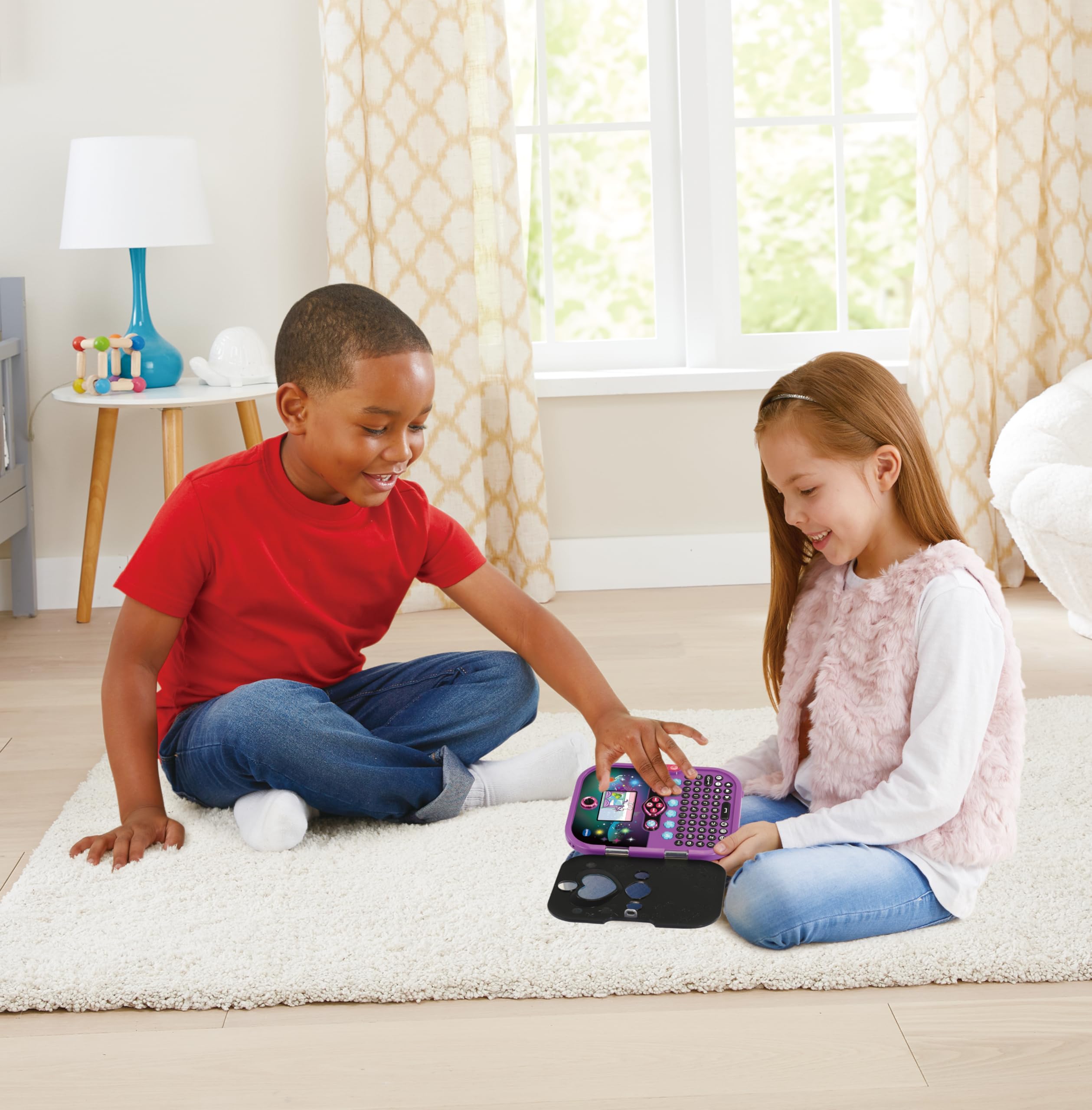 VTech KidiSecrets Selfie Music 2.0 Black Version diario segreto elettronico con doppia fotocamera