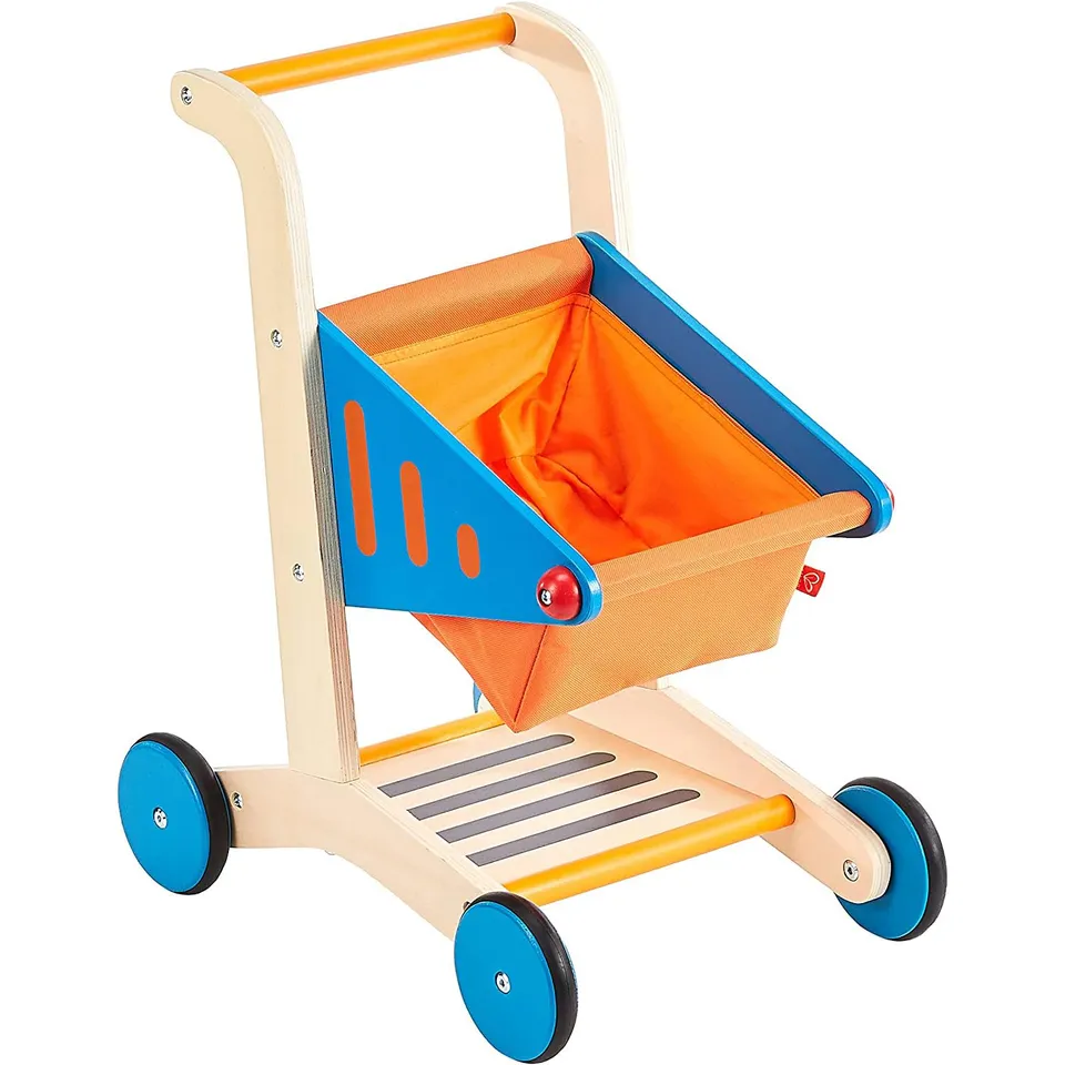 Hape Giochi di ruolo Carrello della Spesa carrello in legno