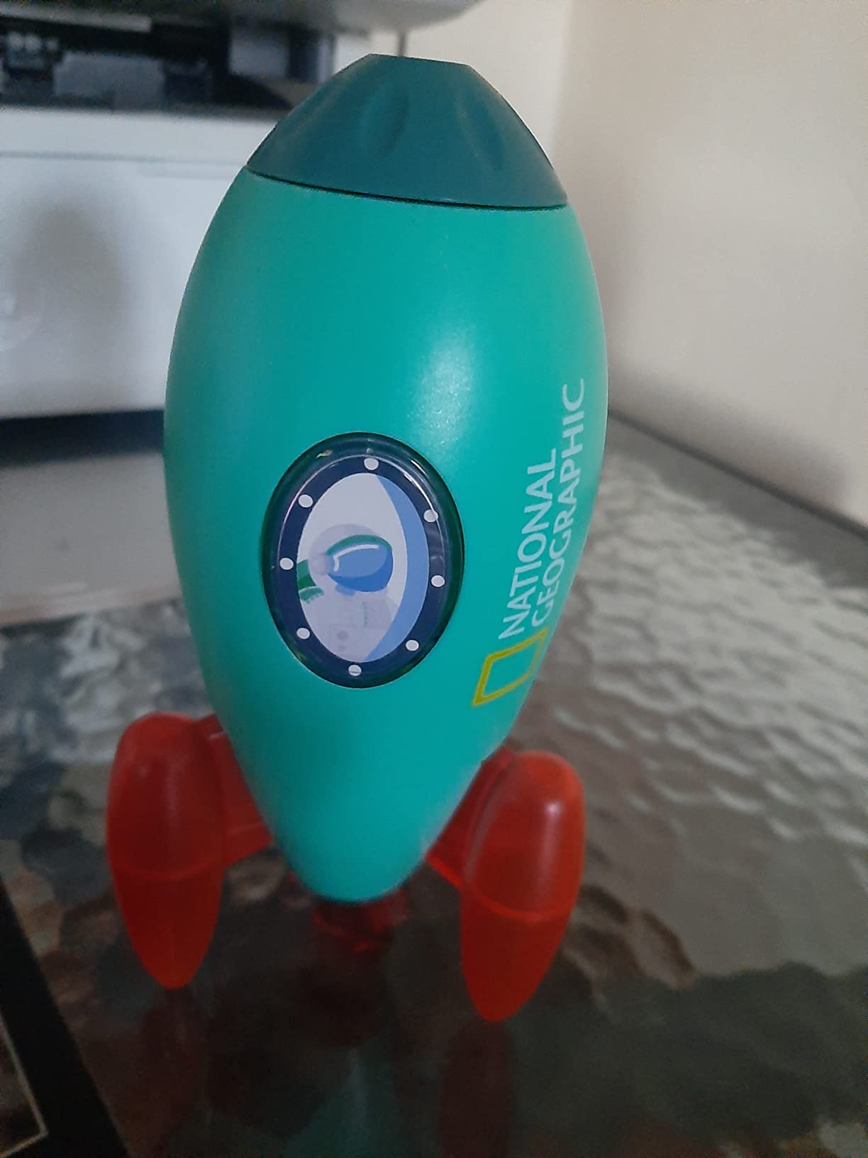National Geographic Kids Razzo astronautico proiettore luce notturna