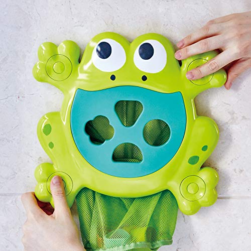 Hape Giochi da bagno Feed-Me Bath Frog rana da bagno multicolore E0209