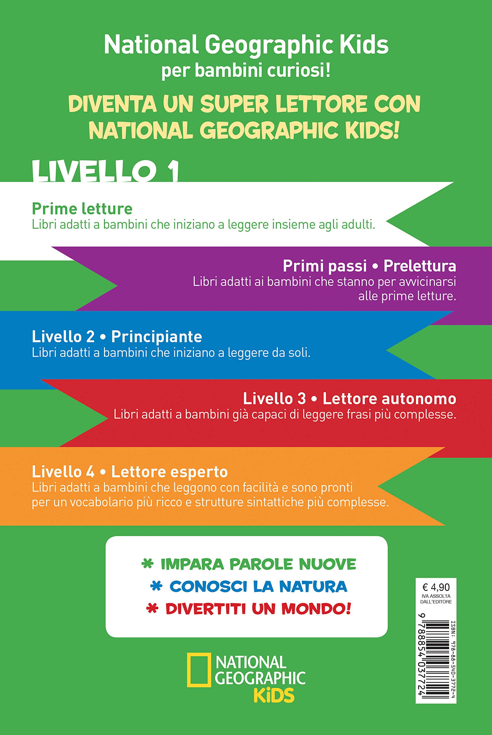 National Geographic Kids – Libri Felini. Livello 1 libro a colori