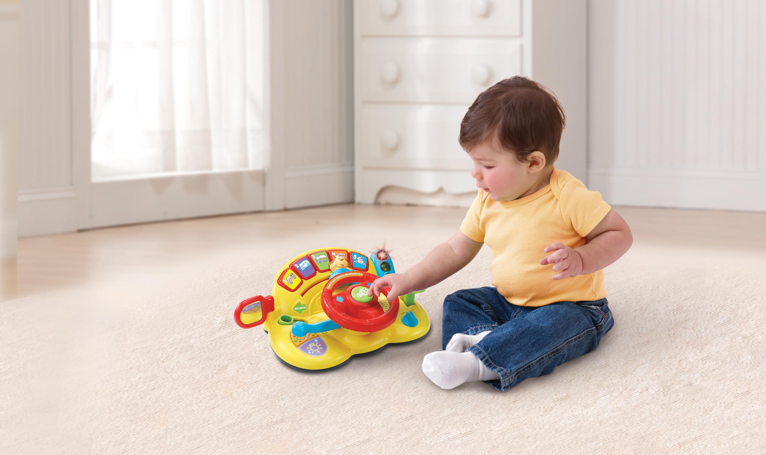 VTech Giocattoli 1-3 anni Vroom Vroom Volante Multiattività volante interattivo