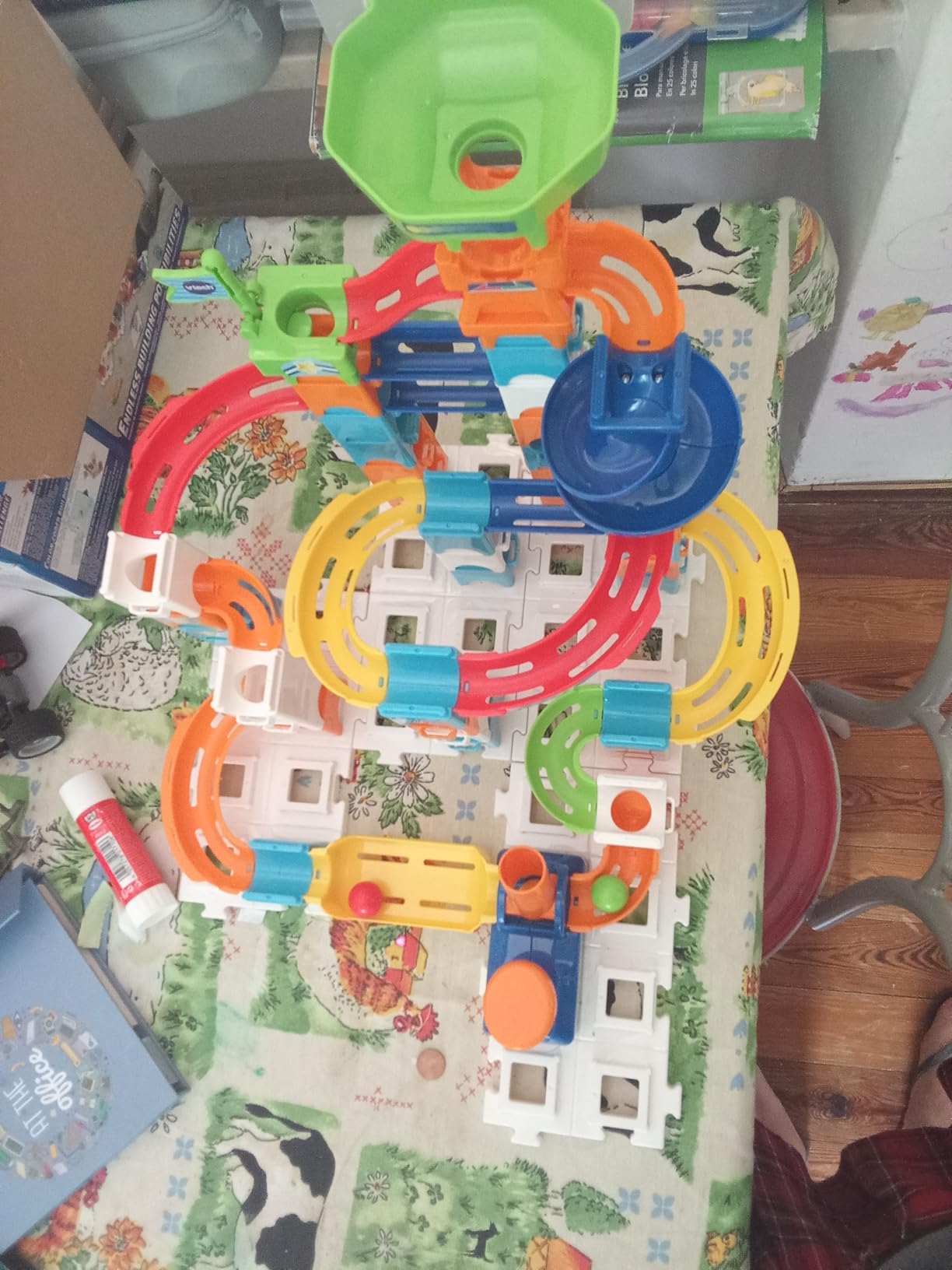 VTech Giocattoli 3-6 anni Marble Rush Adventure Set pista per biglie 62 pezzi