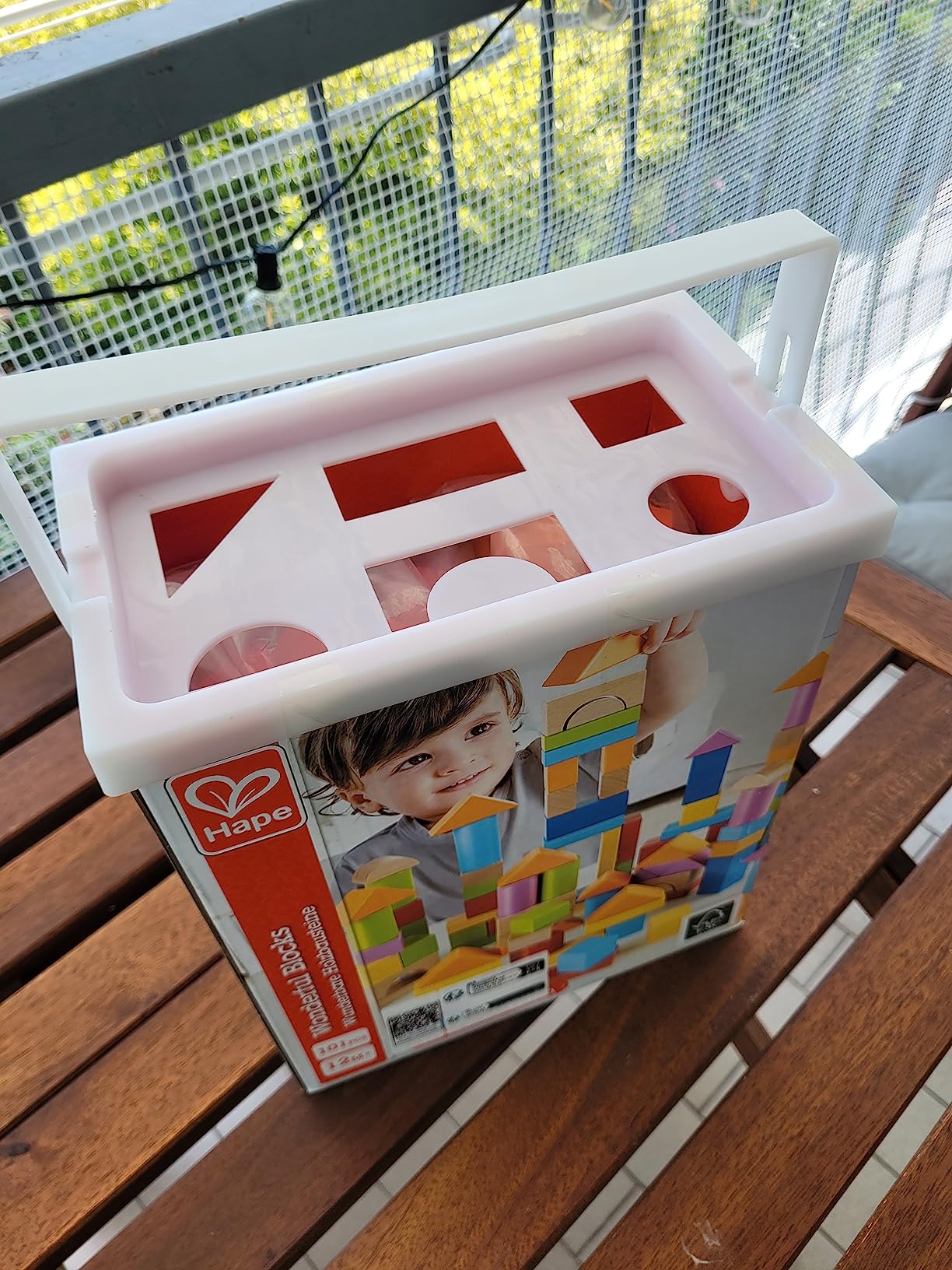 Hape Montare e costruire Fantastici Blocchi 101 pezzi in faggio
