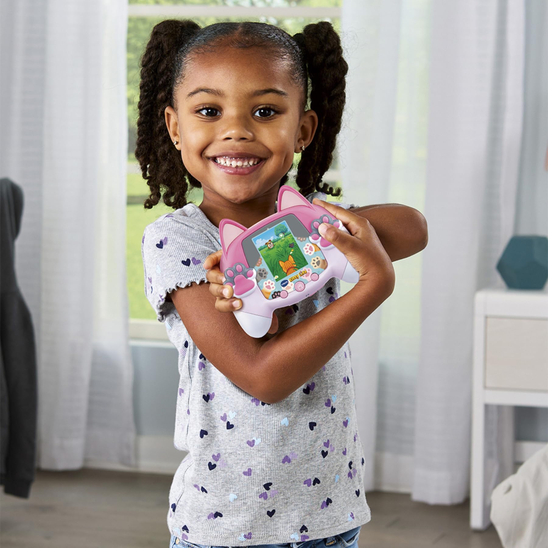 VTech KidiPet Kitty Life console gattino virtuale rosa