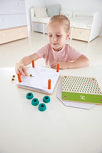 Hape Nature Fun pressa per fiori, kit creativo in bambù