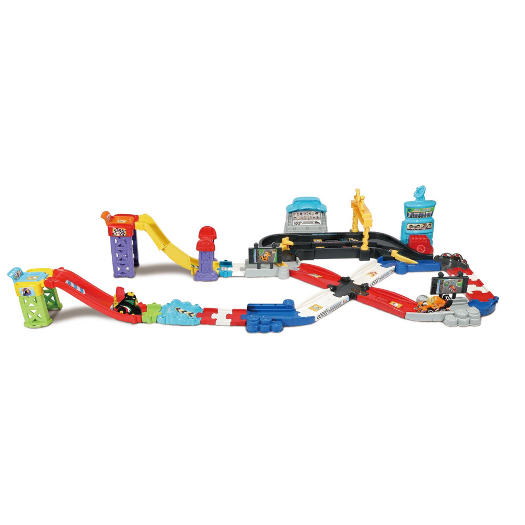 VTech Vroom Vroom Go Sfide su Pista circuito interattivo con Roberto