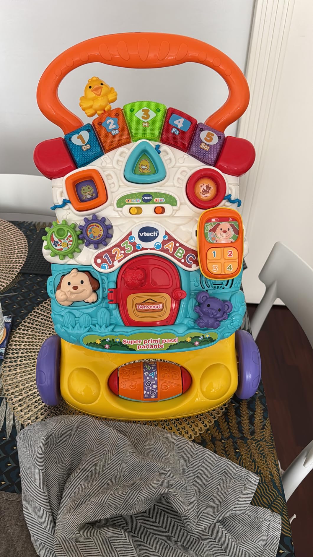 V-Tech Giocattoli 1-3 anni Super Primi Passi Parlante Primipassi arancione