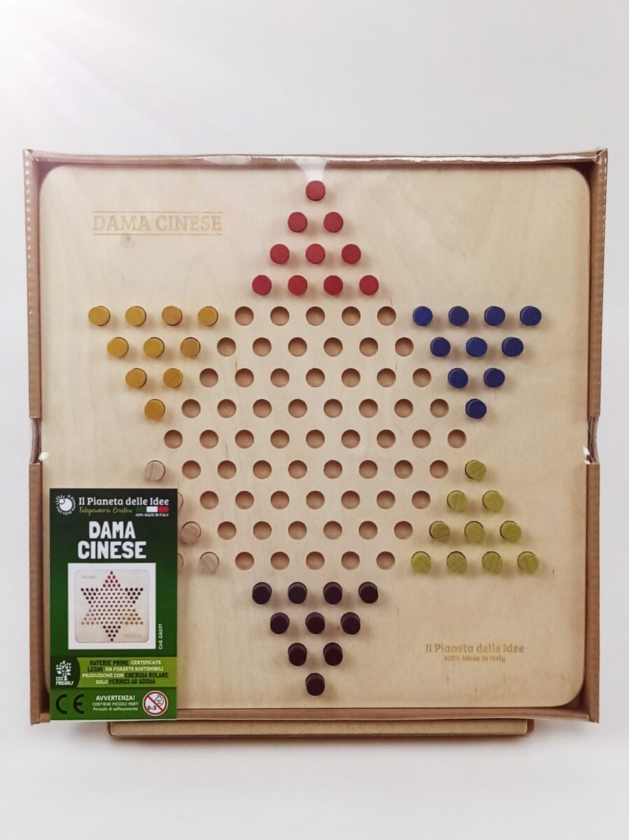 Il Pianeta delle idee Giocare Dama Cinese gioco da tavolo in legno