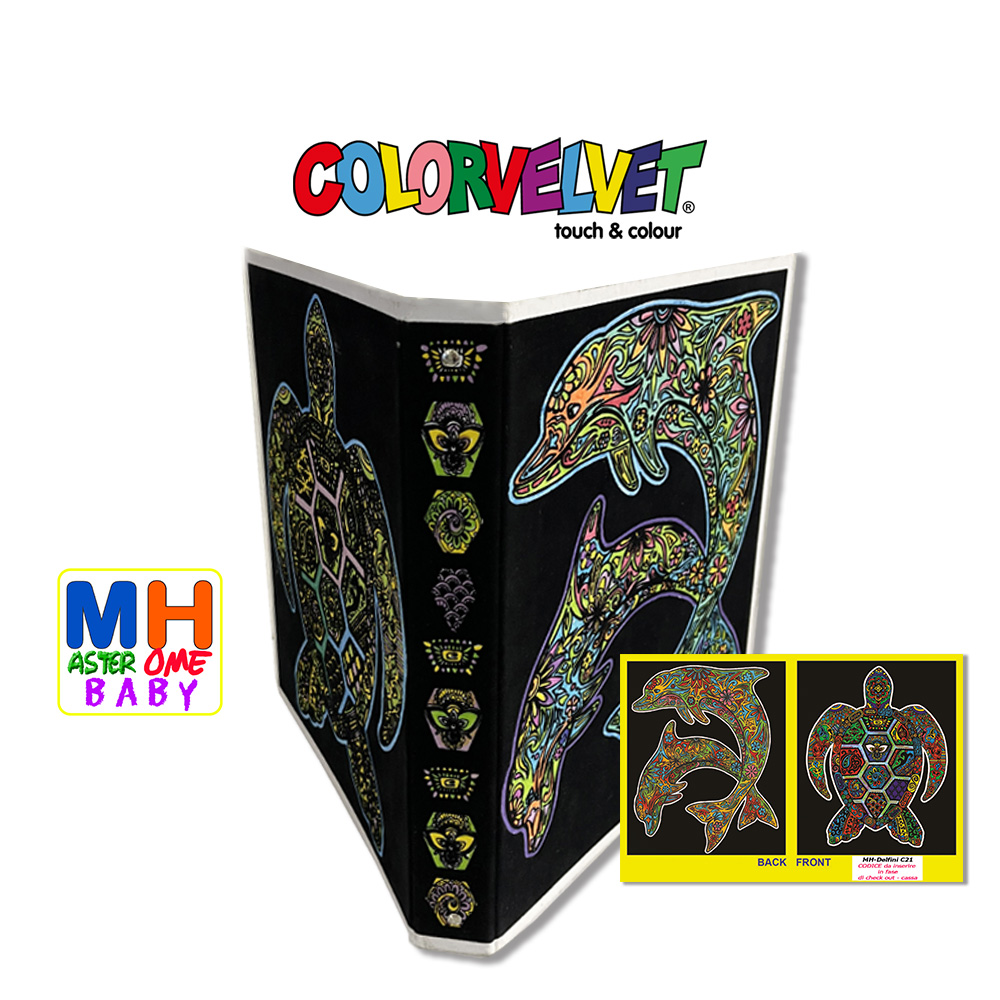 Masterhome Baby Colorvelvet RACCOGLITORI raccoglitori da colorare