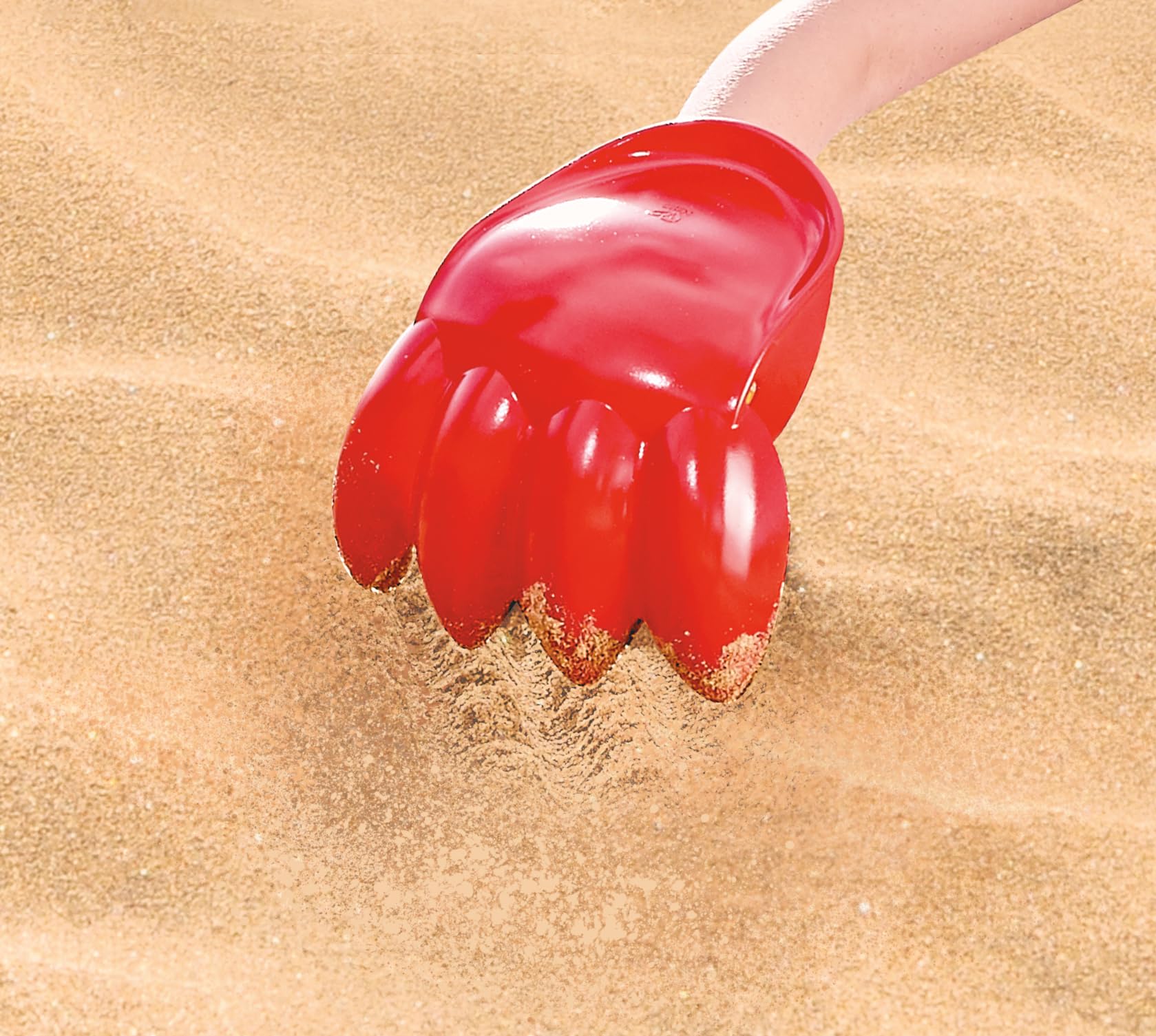 Hape Giochi da spiaggia e4051 Power di Artiglio rosso