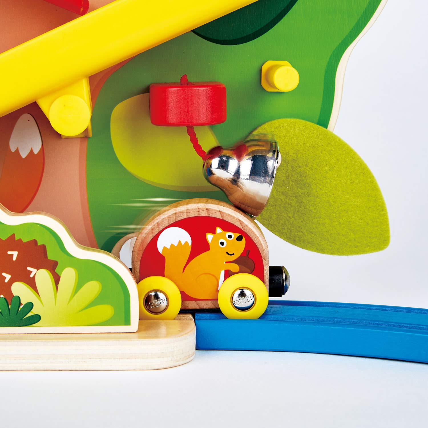 Hape Treno Circuito Treno Scoiattoli Portatile in legno