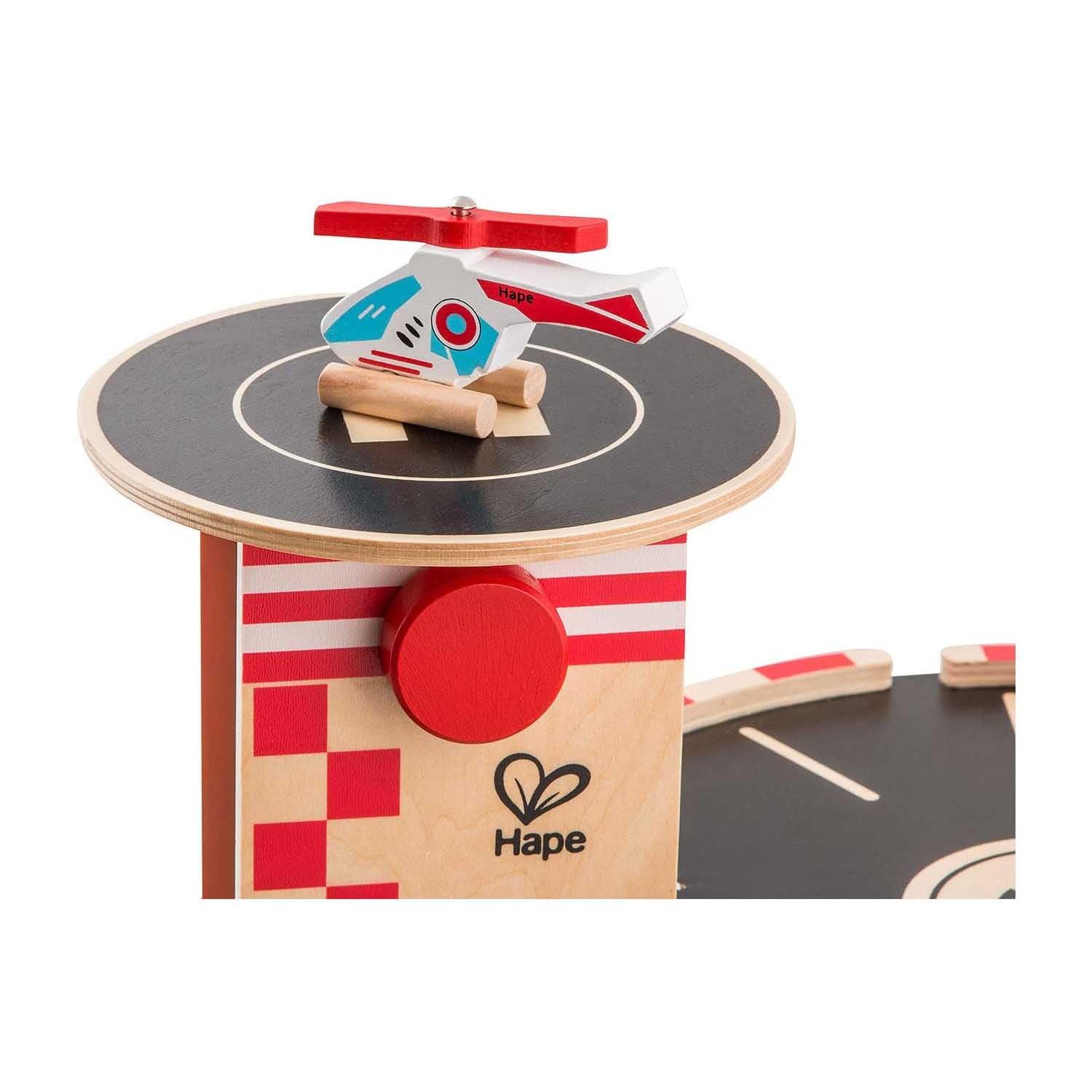 Hape Giochi di ruolo Garage in Legno garage giocattolo a 4 piani