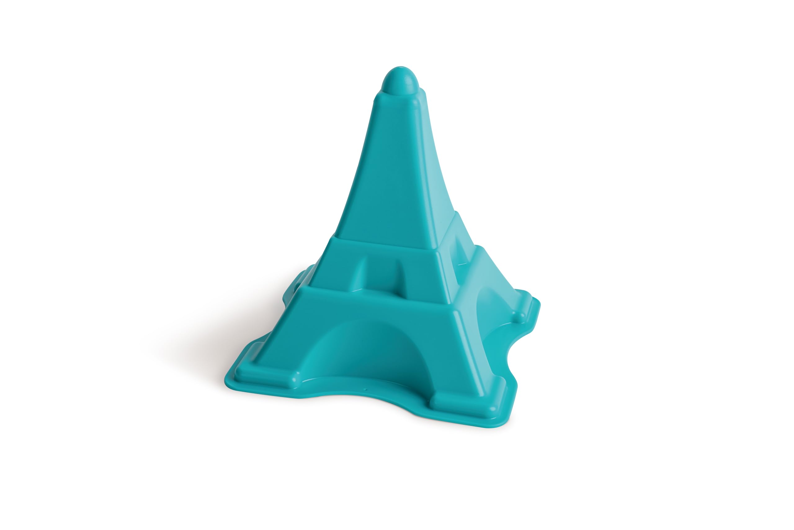 Hape Giochi da spiaggia E4074 Piramide Maya stampo sabbia blu