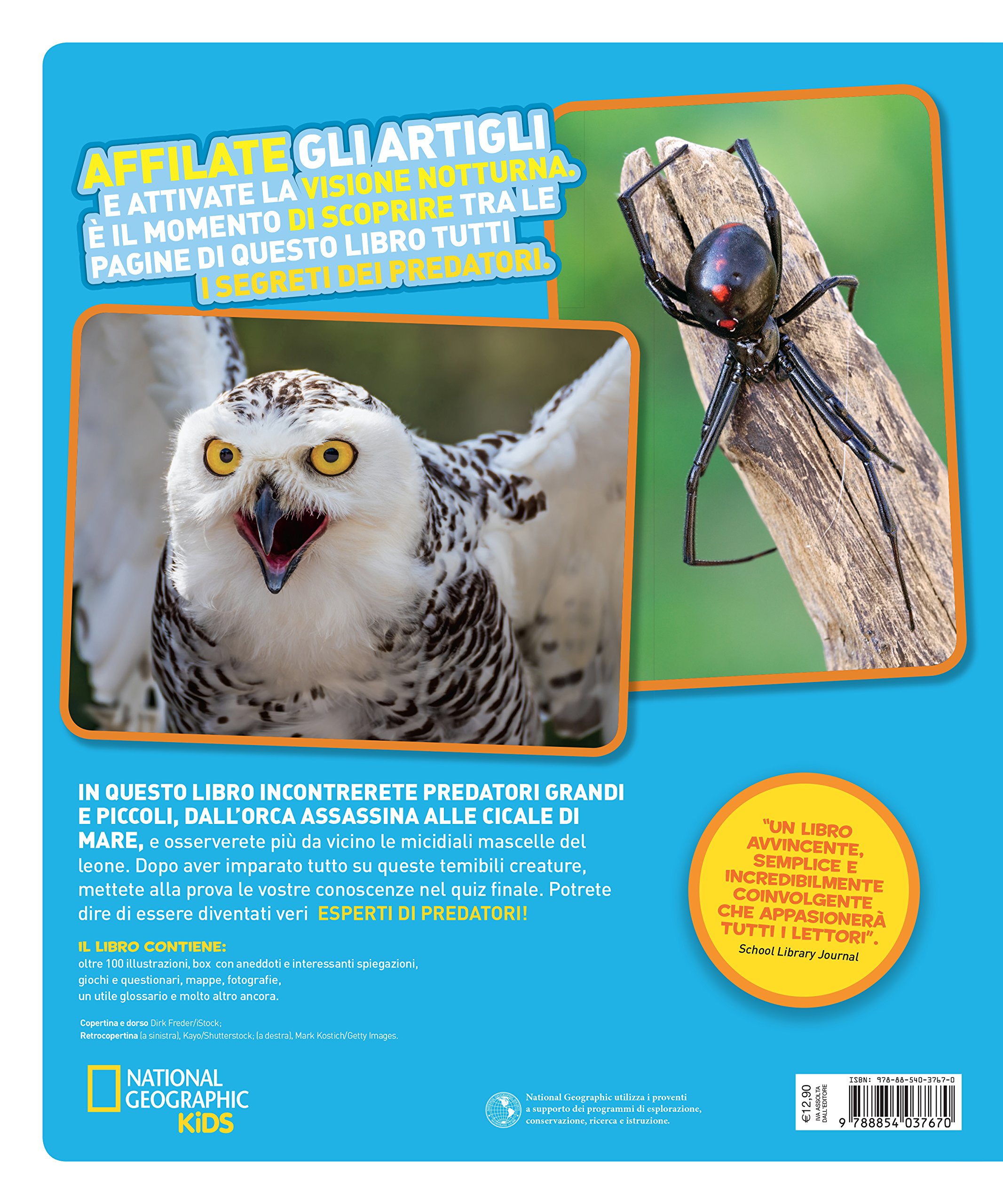 National Geographic Kids – Libri Tutto sui predatori. Ediz. a colori libro