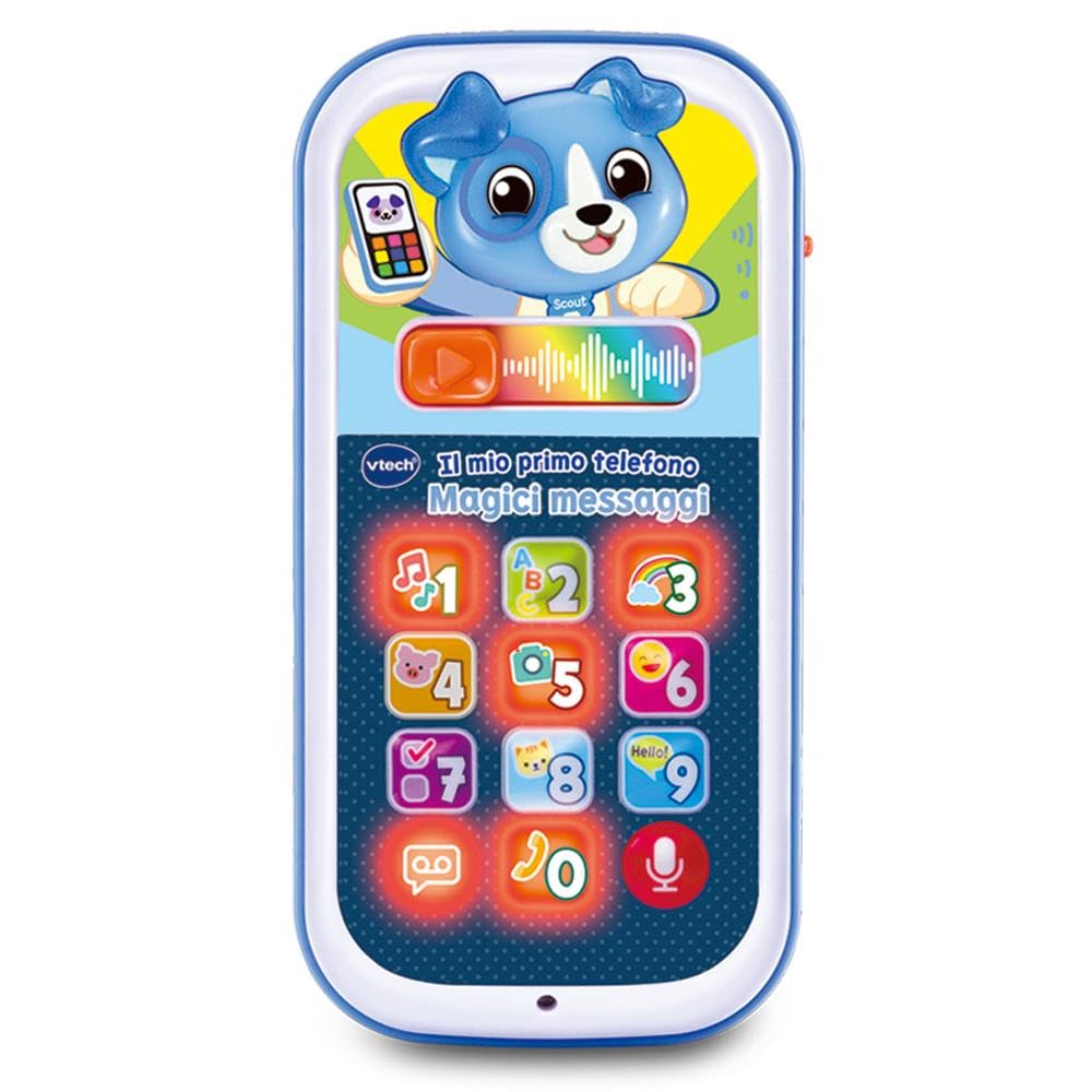 VTech Giocattoli 1-3 anni Il Mio Primo Telefono Magici Messaggi telefono rosa