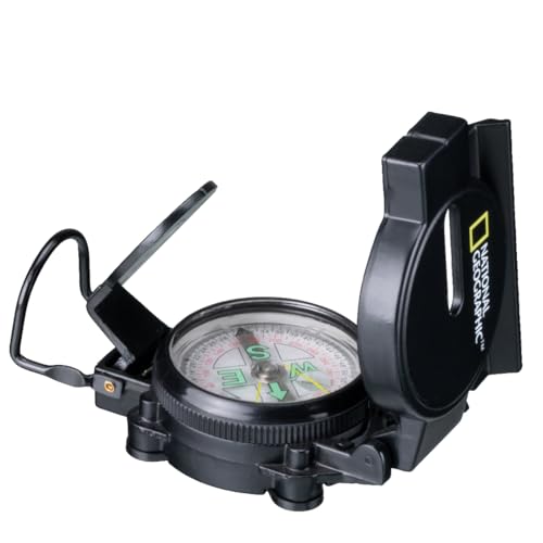 National Geographic Stazioni meteorologiche ed elettronica outdoor bussola 360° con marsupio
