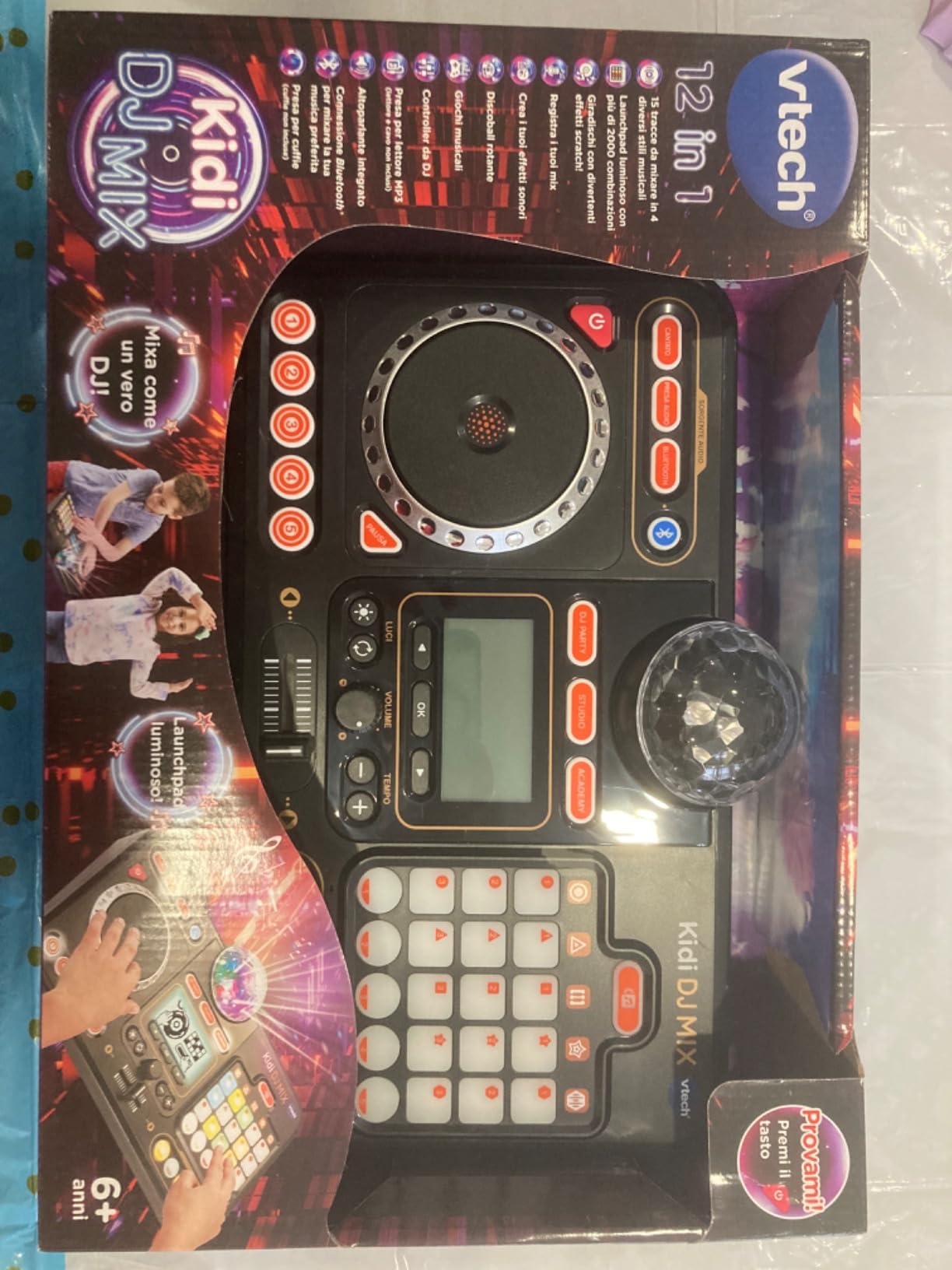 VTech Kidi DJ Mix console DJ per bambini con microfono