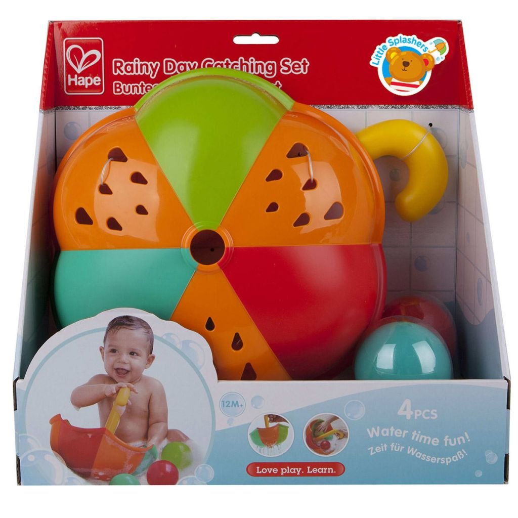 Hape Giochi di ruolo E0206 set di ombrelli colorati