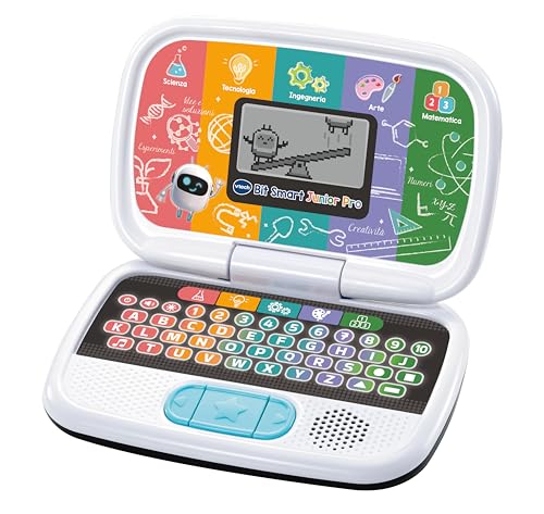 VTech Giocattoli 3-6 anni Bit Smart Junior Pro computer educativo STEAM 3-7 anni