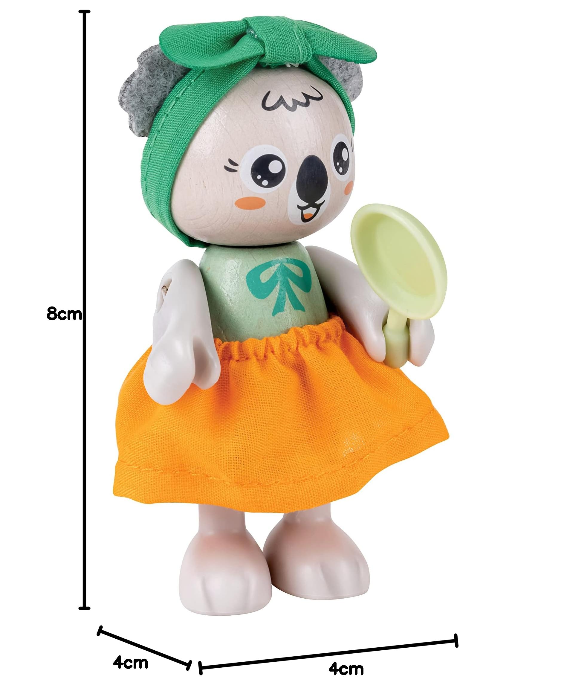 Hape Green Planet Explorers Famiglia di koala, personaggi in bambù e Green PE