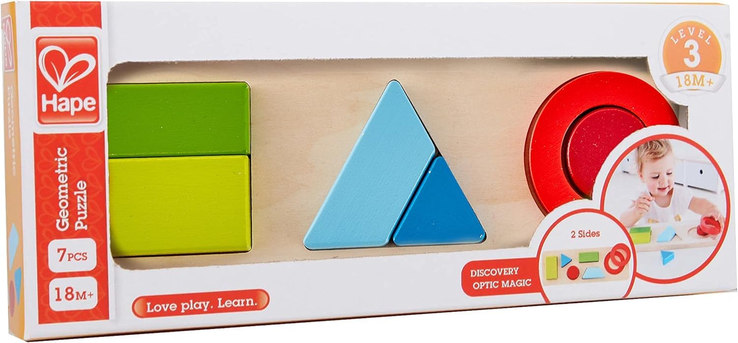 Hape Puzzle E1615 puzzle a due livelli