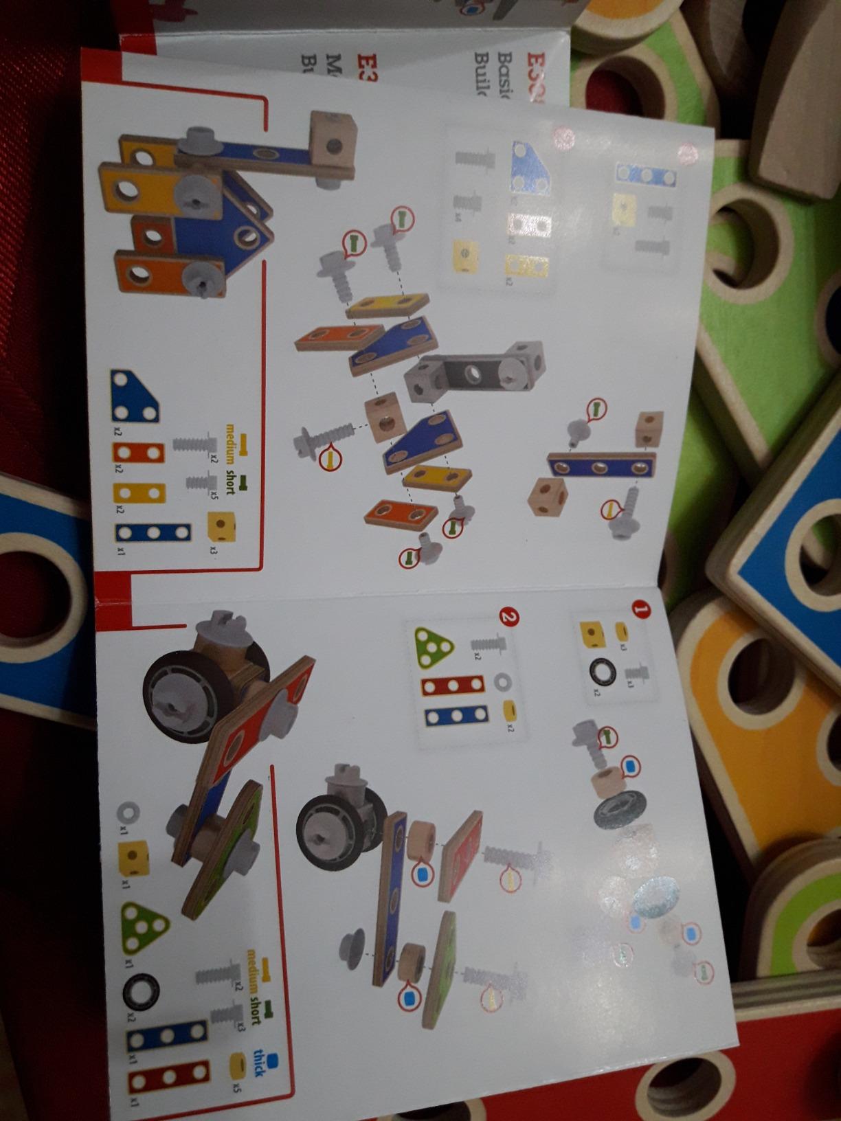 HAPE Montare e costruire E3081 set costruzioni 62 pezzi