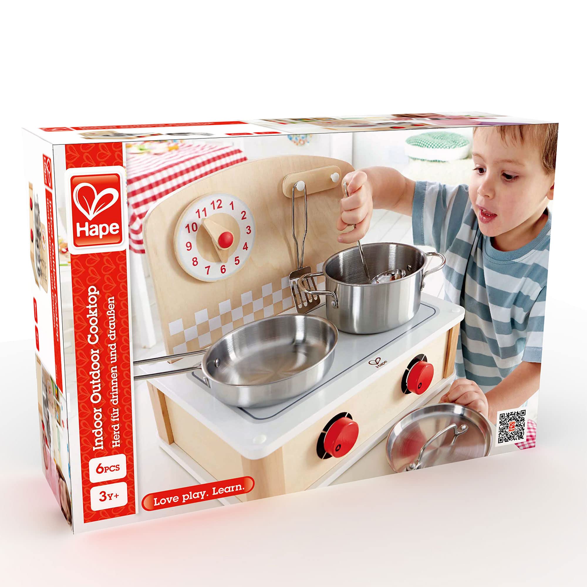 HAPE Cucina e accessori E3134 cucinetta portatile in legno