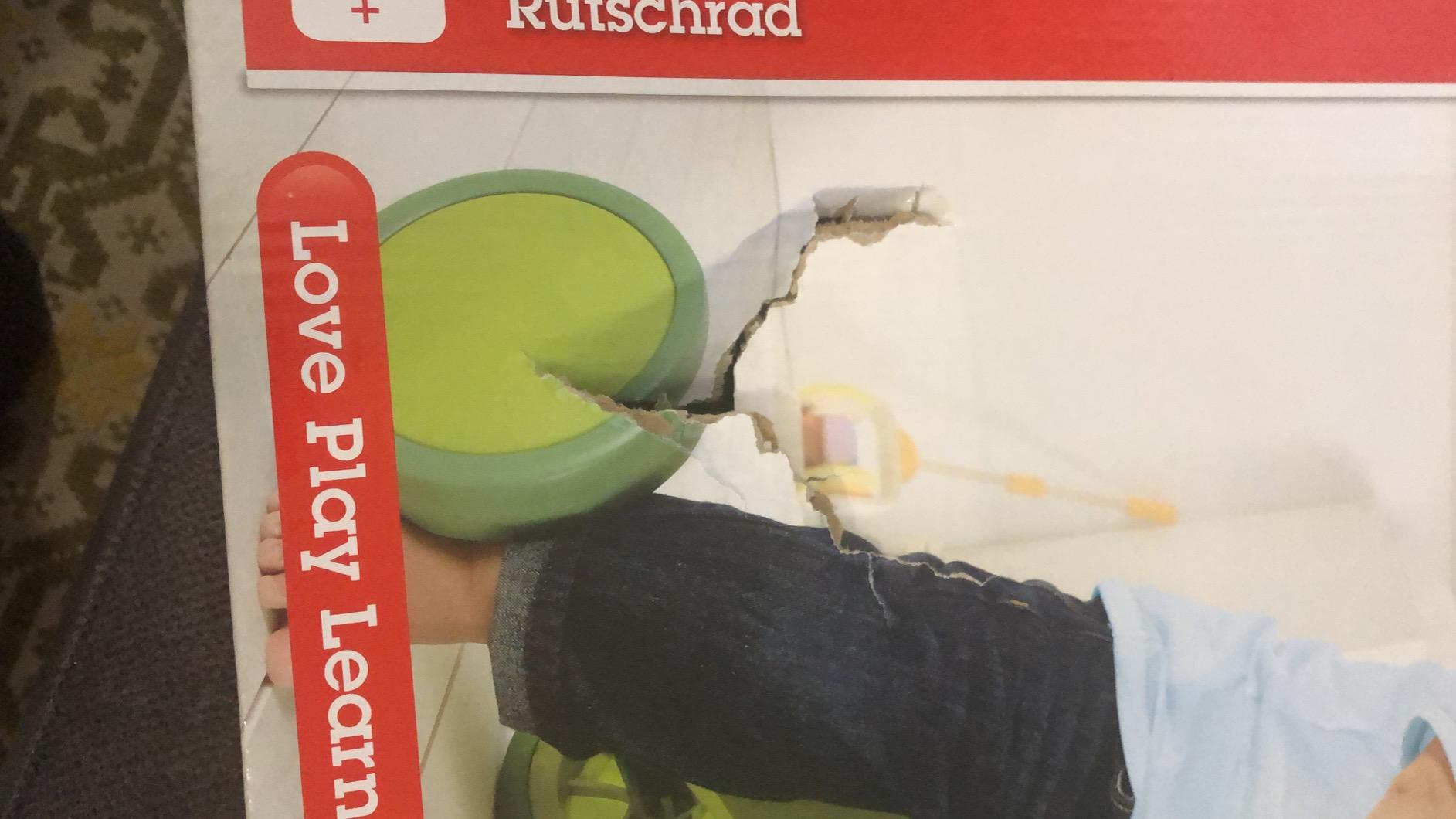 Hape Primi passi e bici Scooter a 4 ruote scooter in legno dai 12 mesi