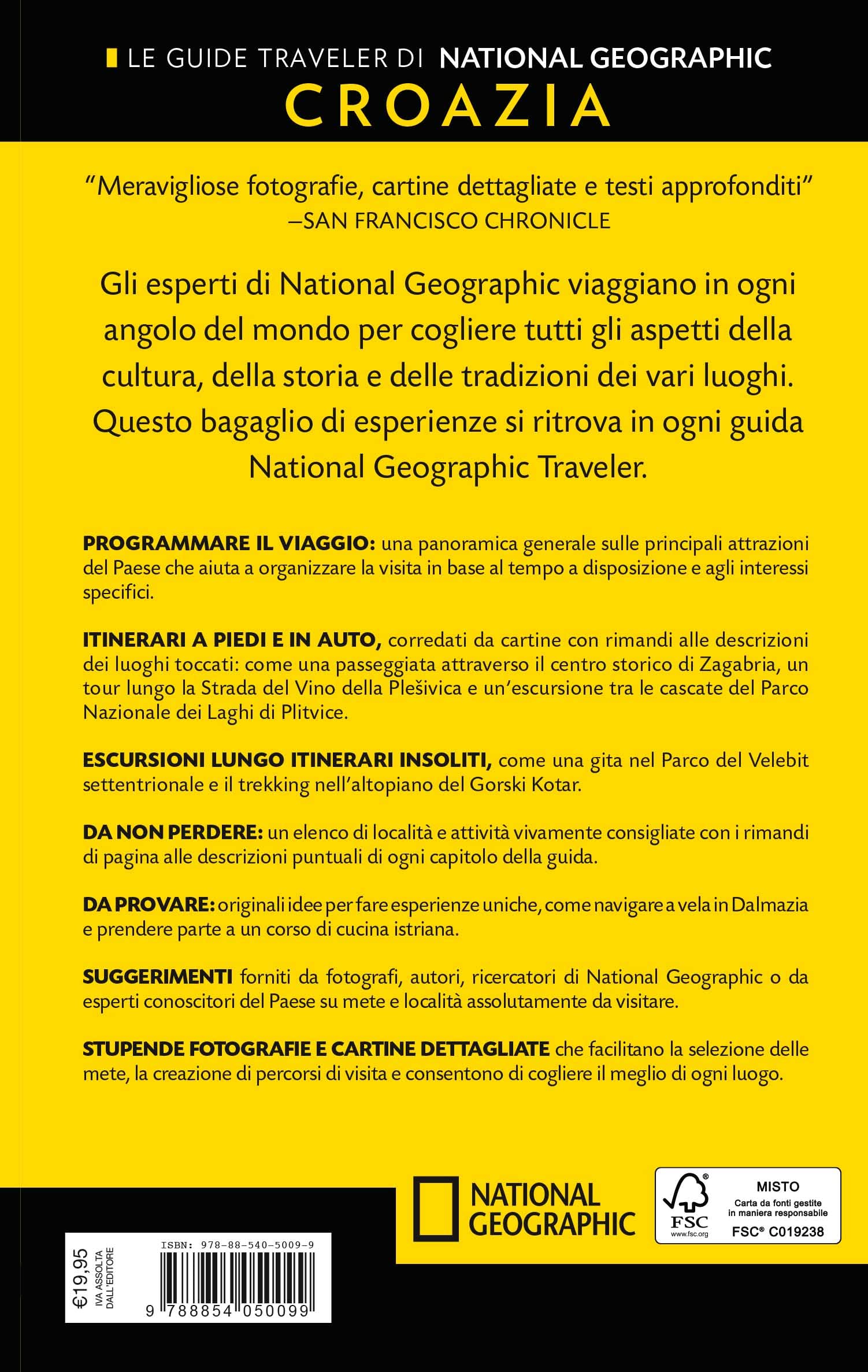 National Geographic Le Guide Traveler Croazia Travel Guide 2023 guida turistica