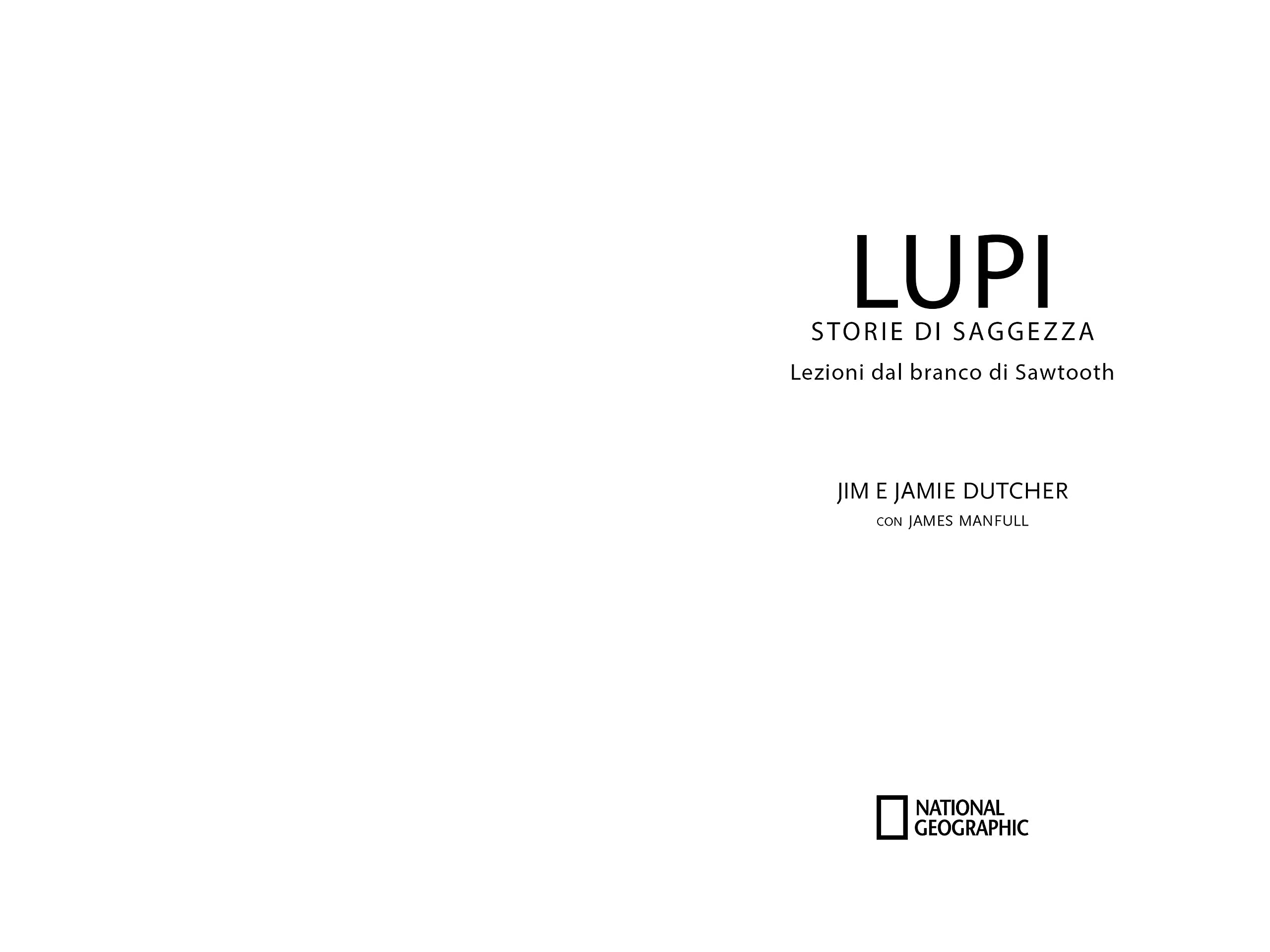 National Geographic Lupi Storie di saggezza libro illustrato