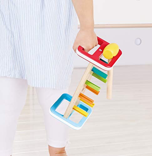 Hape Giochi musicali Batti Batti Arcobaleno banco con martello