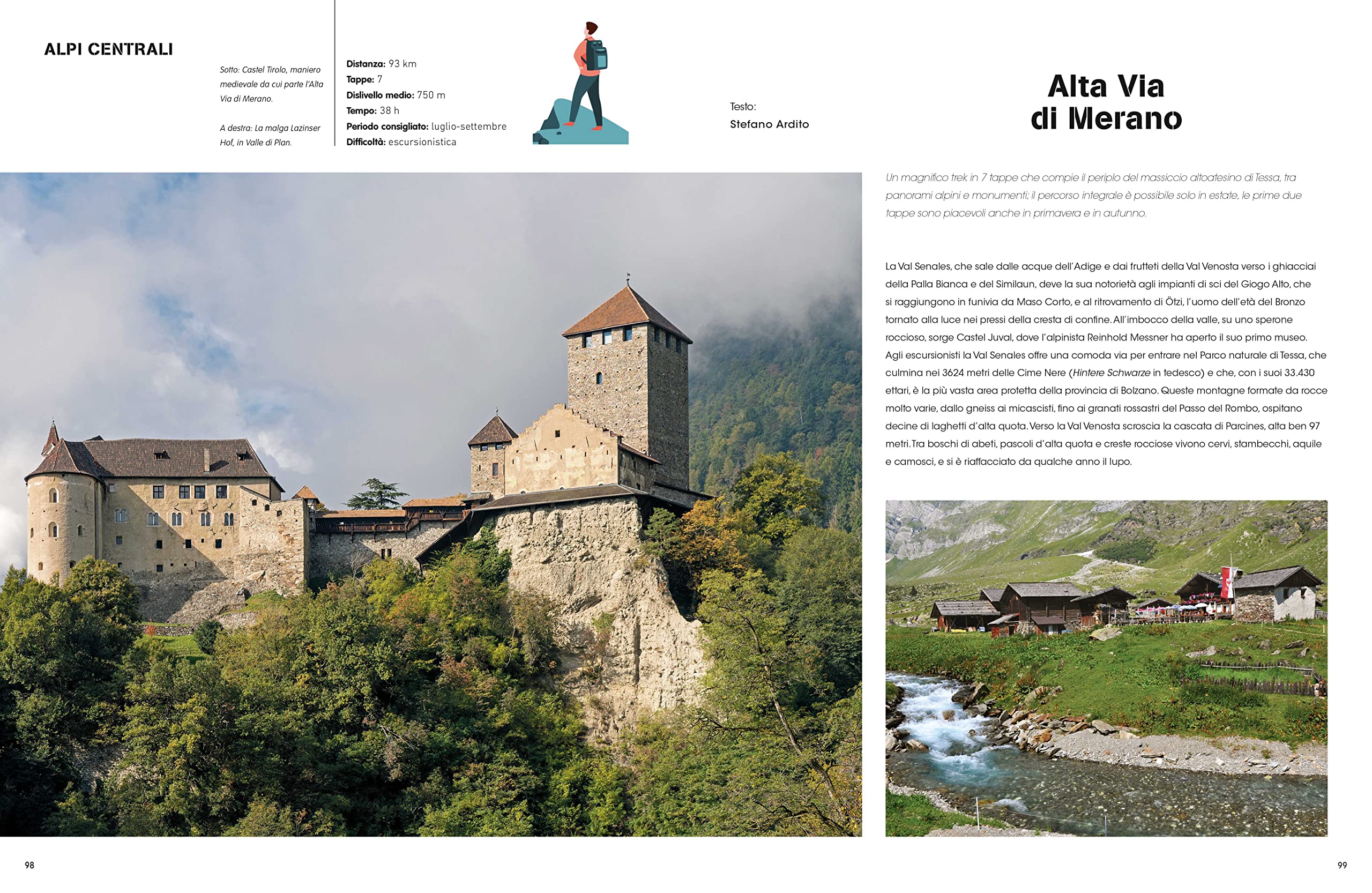 National Geographic – Libri Cammini Italia 10 migliori itinerari di escursionismo guida