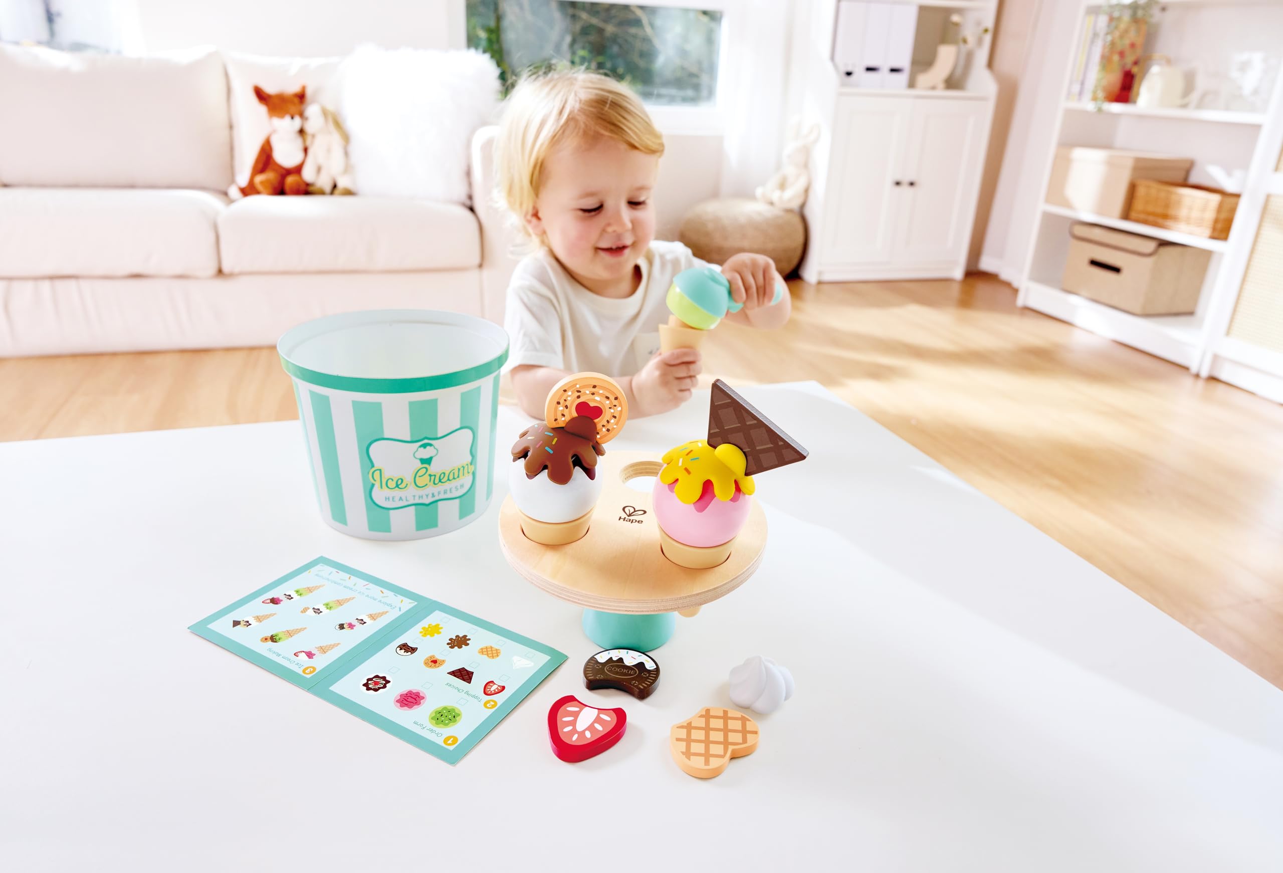 Hape Cucina e accessori Set gelataio per gelati personalizzati